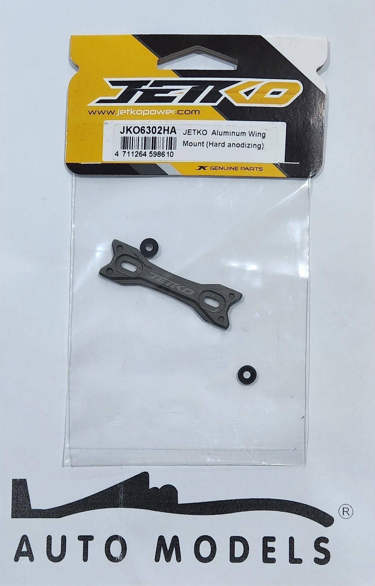 JETKO Aluminium Wing Mount (Hard Anodizing) 2 Pcs