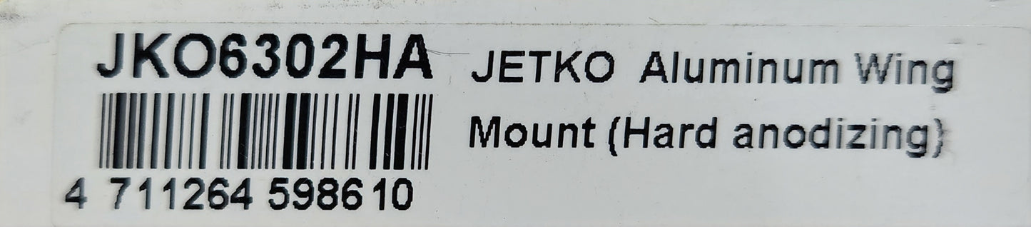 JETKO Aluminium Wing Mount (Hard Anodizing) 2 Pcs