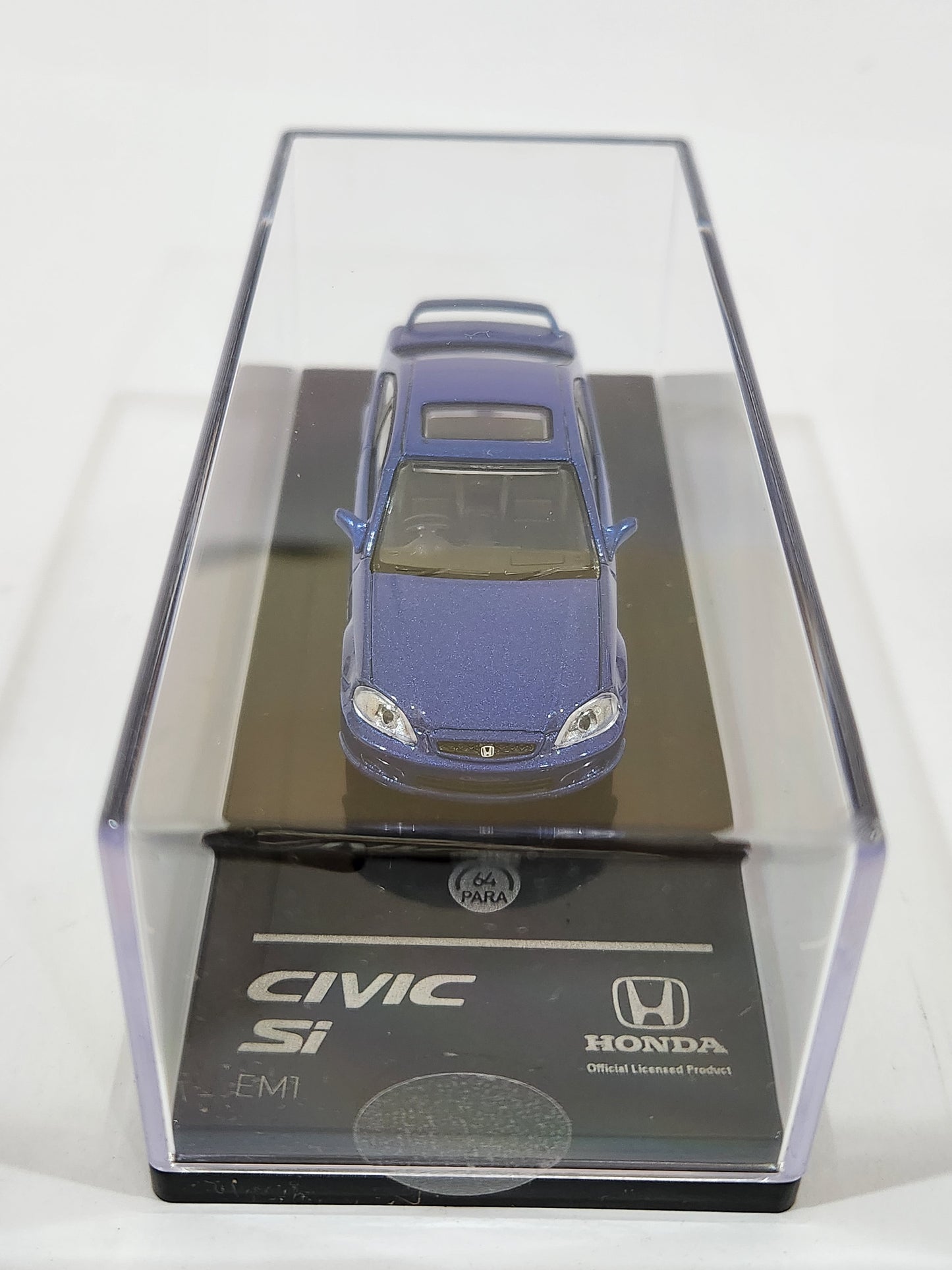 1/64 Paragon 1999 Honda Civic Si Electron Blue Pearl RHD