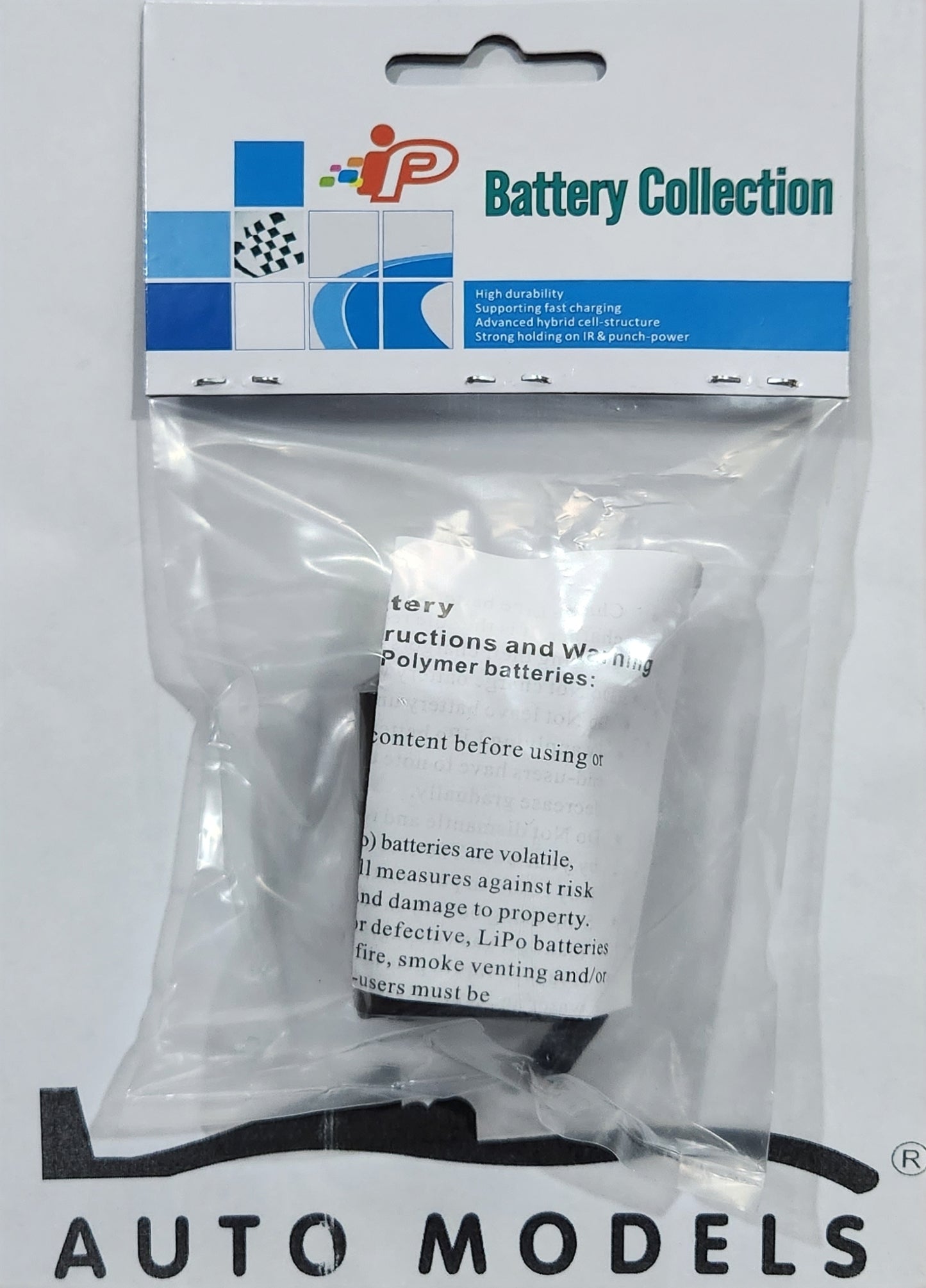 Intelect Power 2700mah 7.4 Receiver Pack JR/Futaba Plug