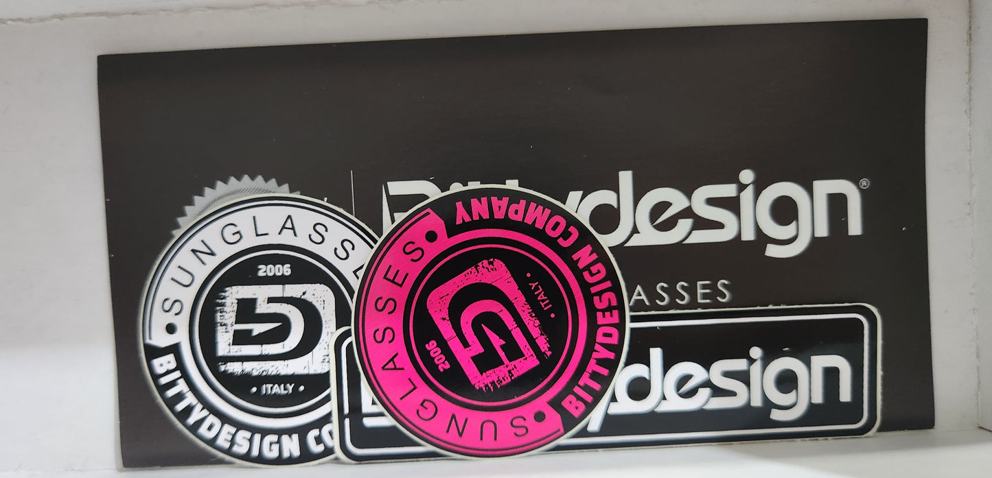 Bittydesign Venice Collection White 'SAVANA' sunglasses