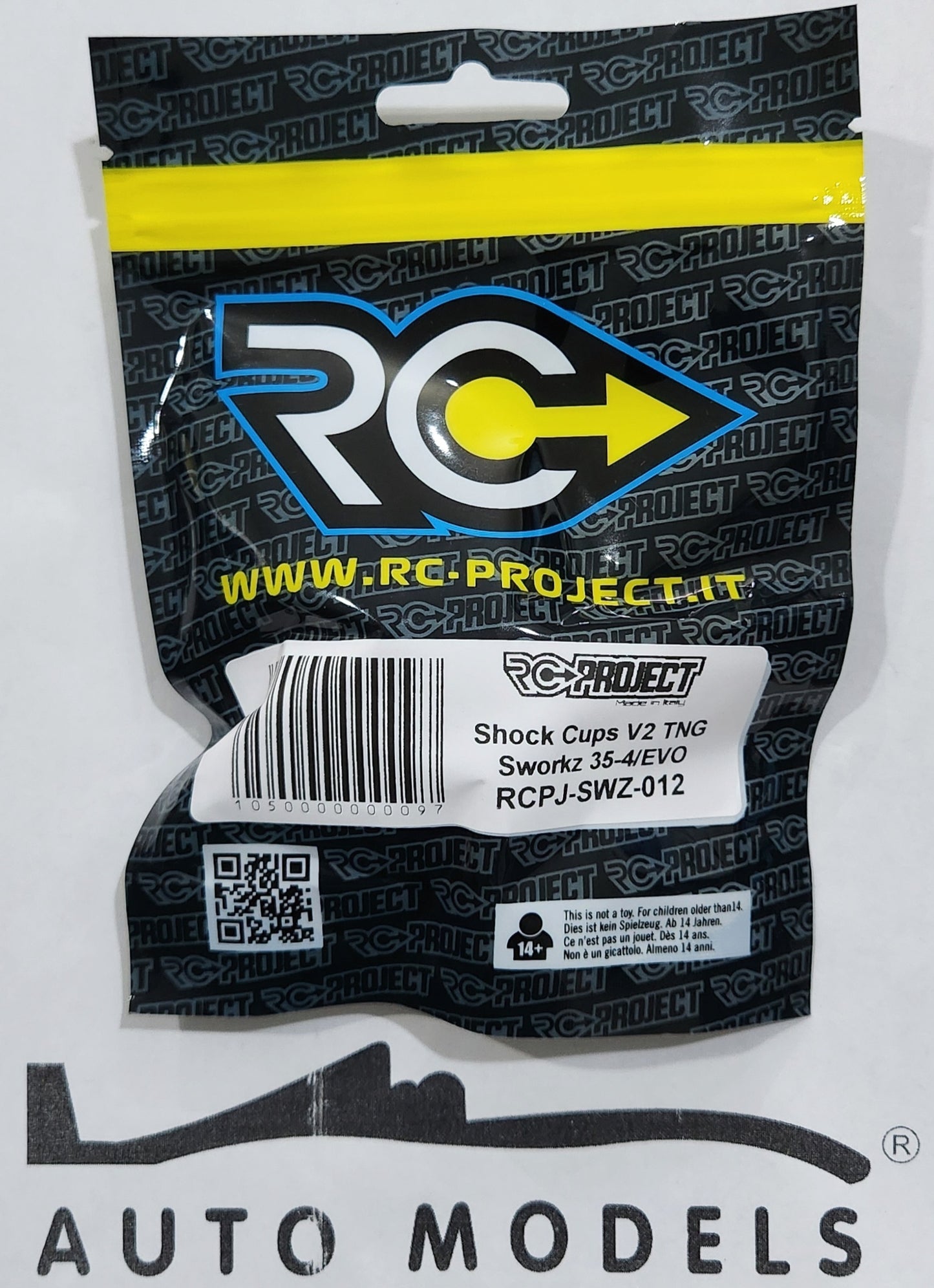 RC Project Shock Cups V2 TNG Sworkz 35-4/EVO