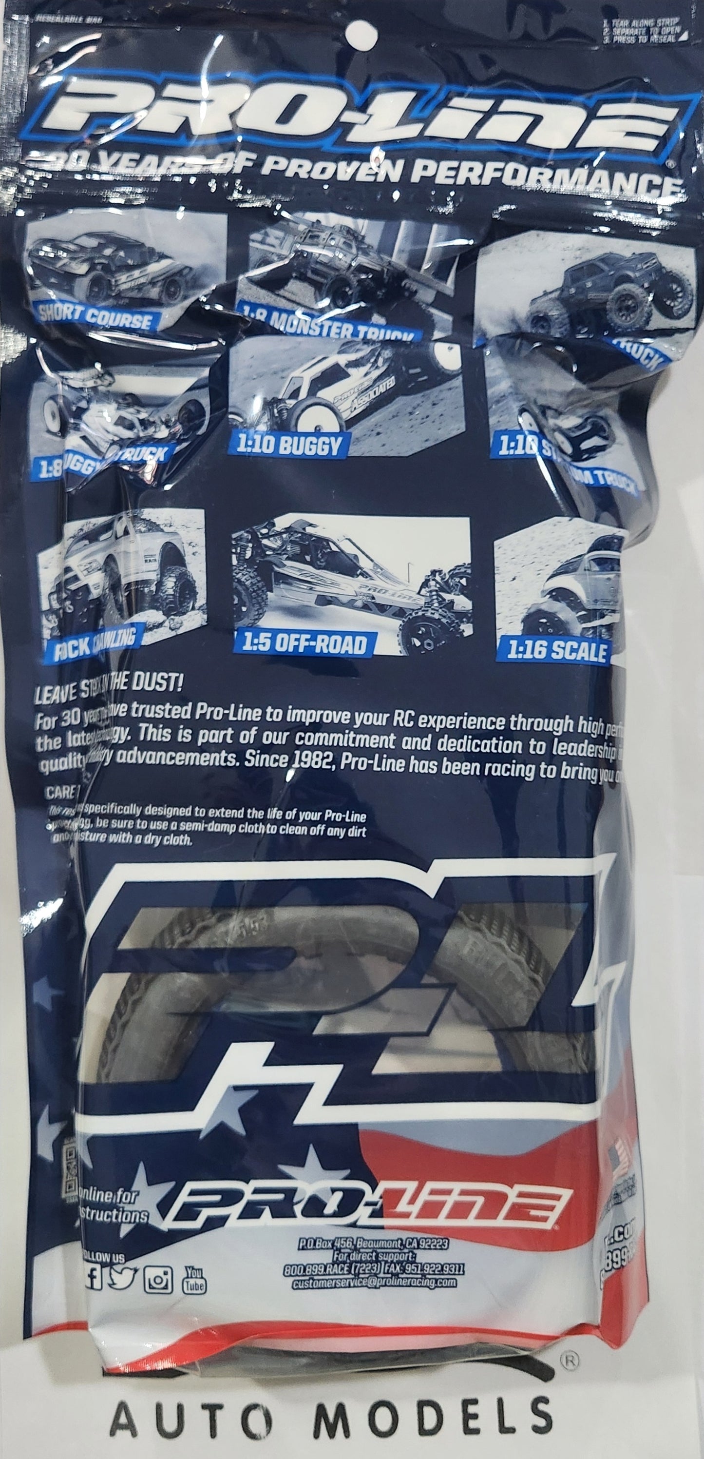 Proline Buck Shot 4.0" S2 (Medium) Off-Road 1:8 Truck Tires for Front ot Rear
