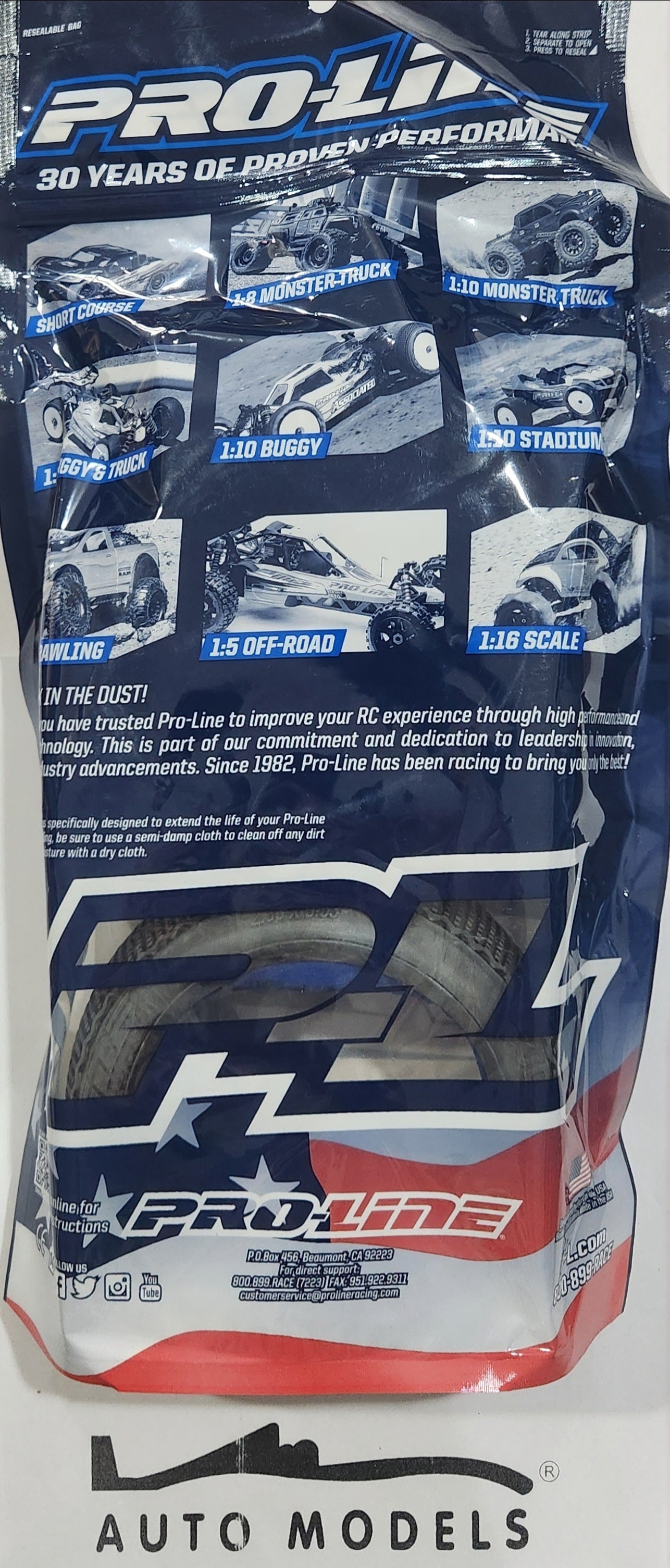 Proline Buck Shot 4.0" S3 (Soft) Off-Road 1:8 Truck Tires for Front or Rear