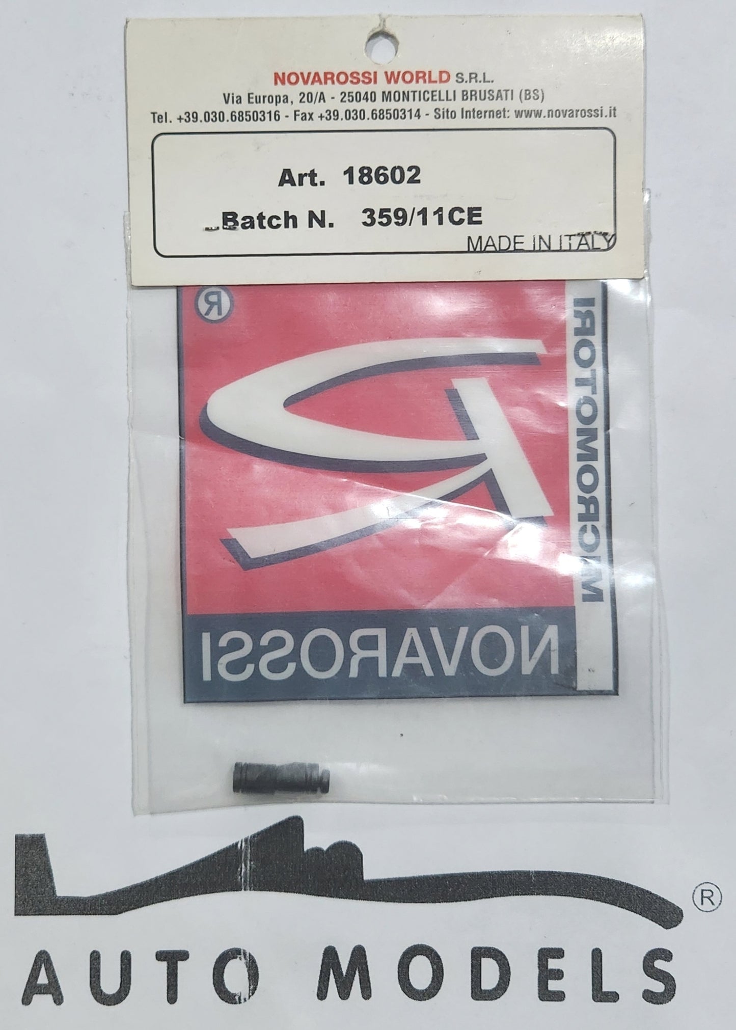 Novarossi In Silicone 28×2 For 2.1cc Underhead