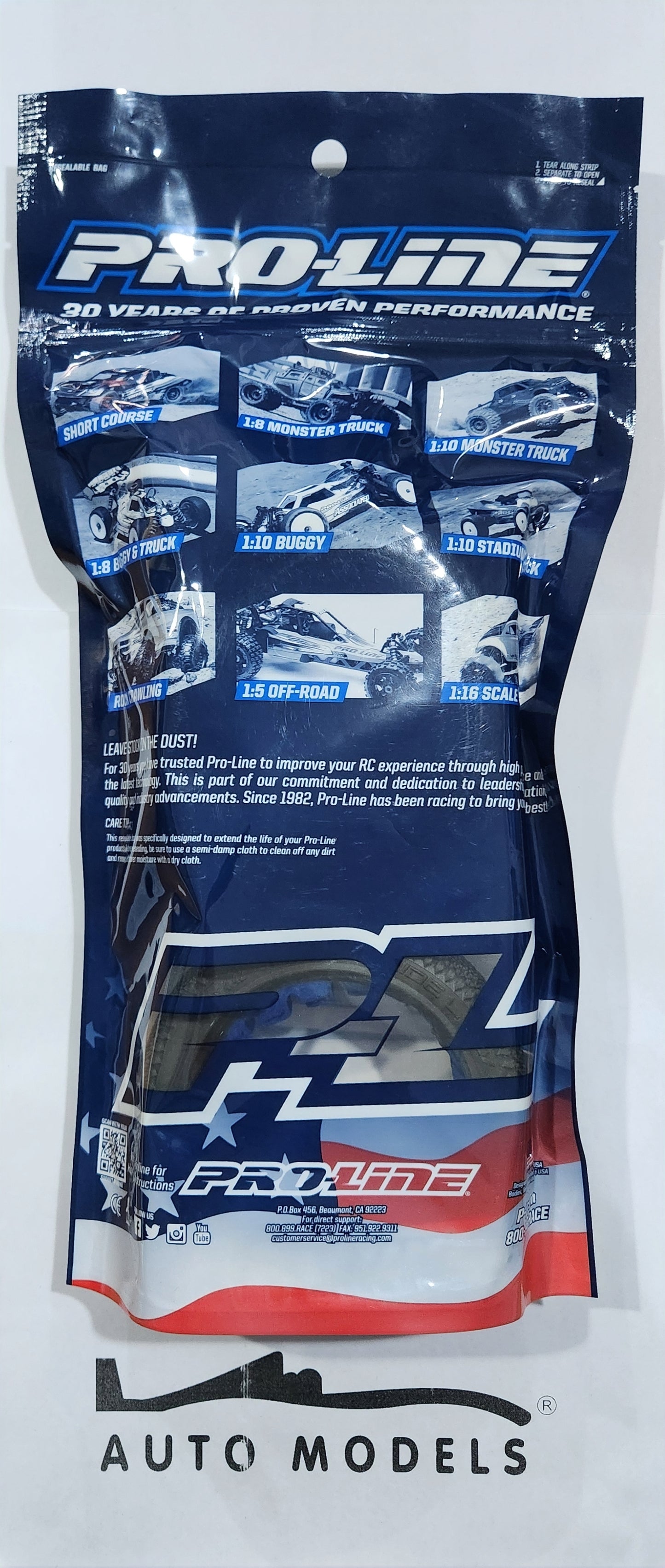 Proline Slide Lock M3 (Soft) Off-Road 1:8 Buggy Tires For Front or Rear