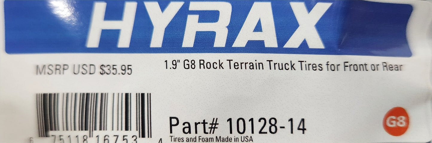 Pro-Line Racing Hyrax 1.9" G8 Rock Terrain Truck
