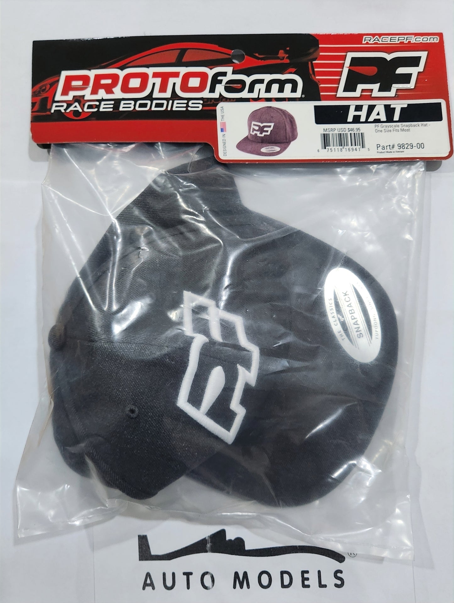 Proline PF Grayscale Snapback Hat - One Size Fits Most