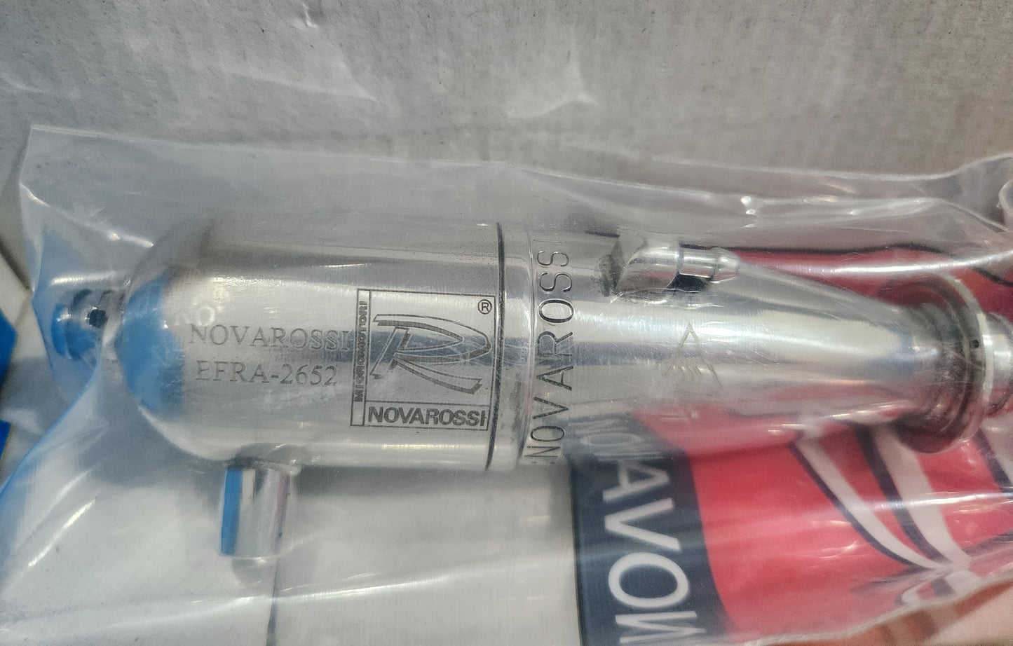 Novarossi Pipe EFRA 2652 with Ring 2 Chambers Conical Tube On Road