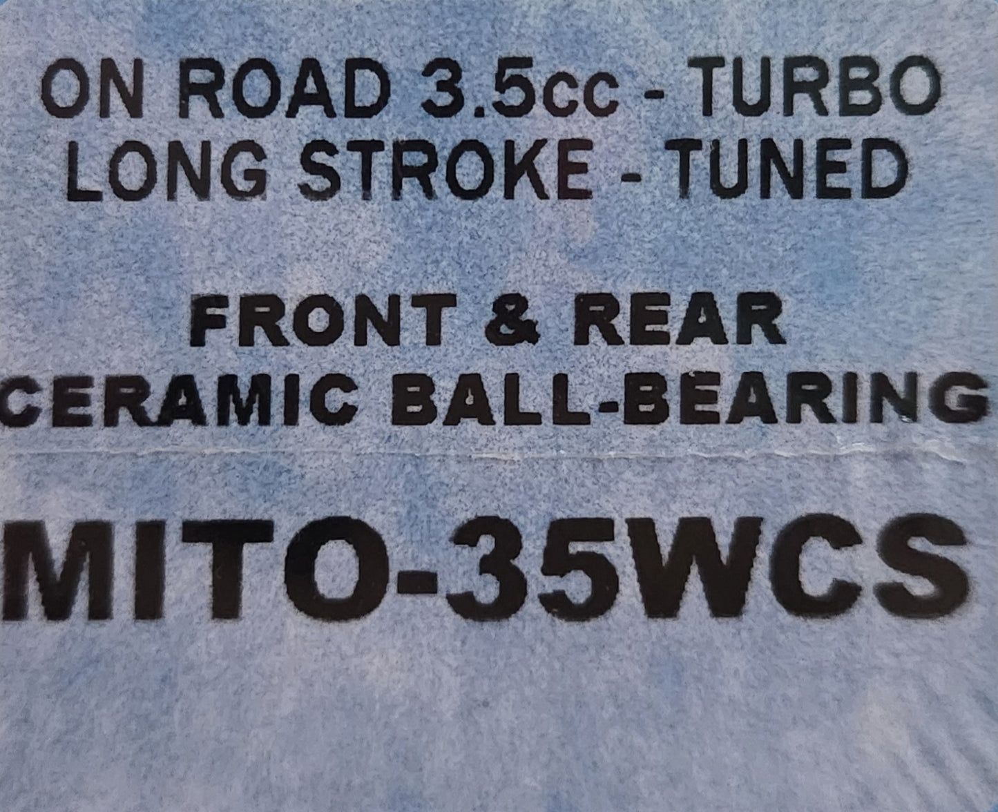 Novarossi Engine 3,5cc On Road Mito-35WC 9P Tuned Long Stroke Rear EXH. BB Ceramic