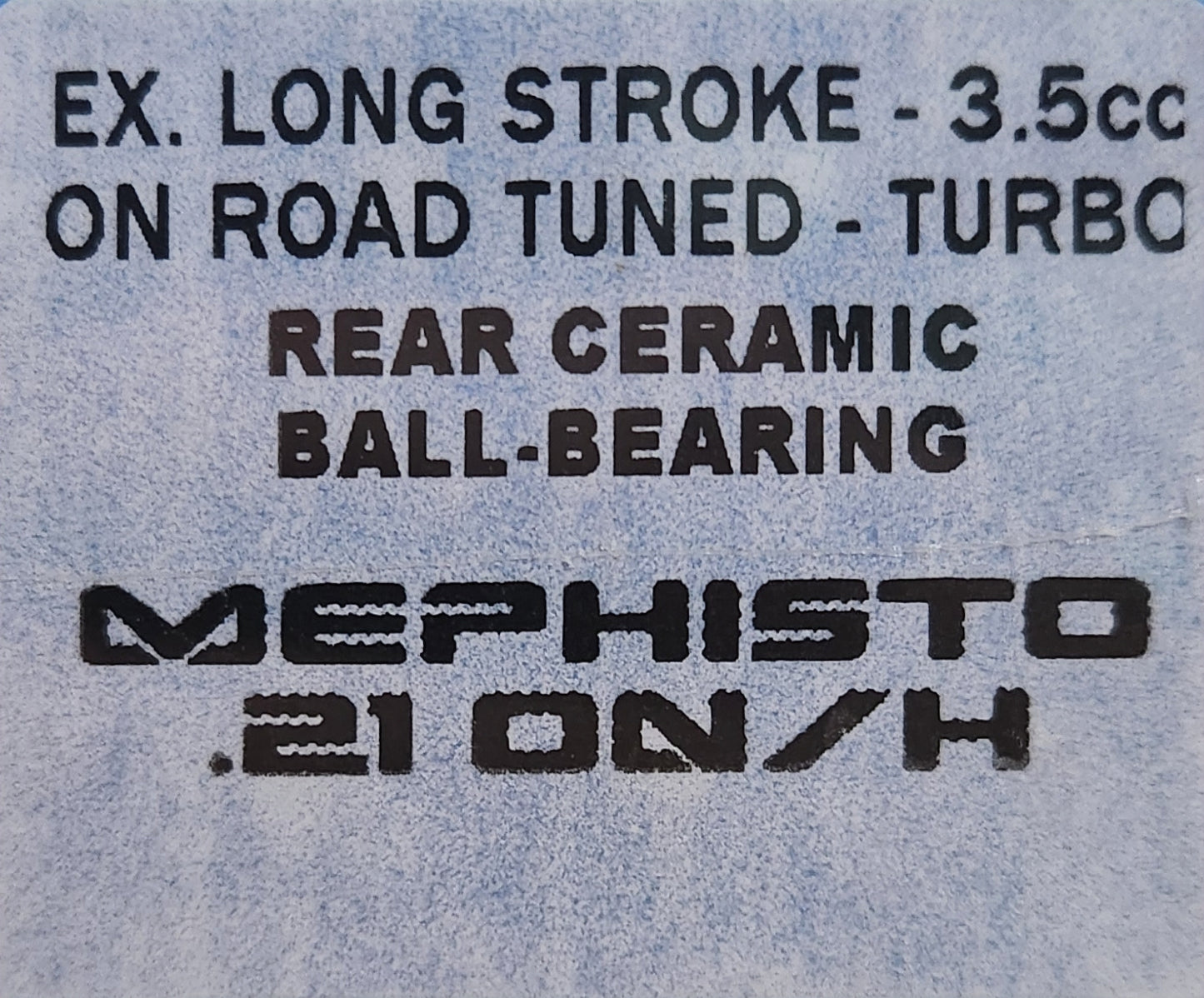 Novarossi On Road Engine 3,5cc 9P Extra Long Stroke Black Crank Fuxia Head DLC Shaft