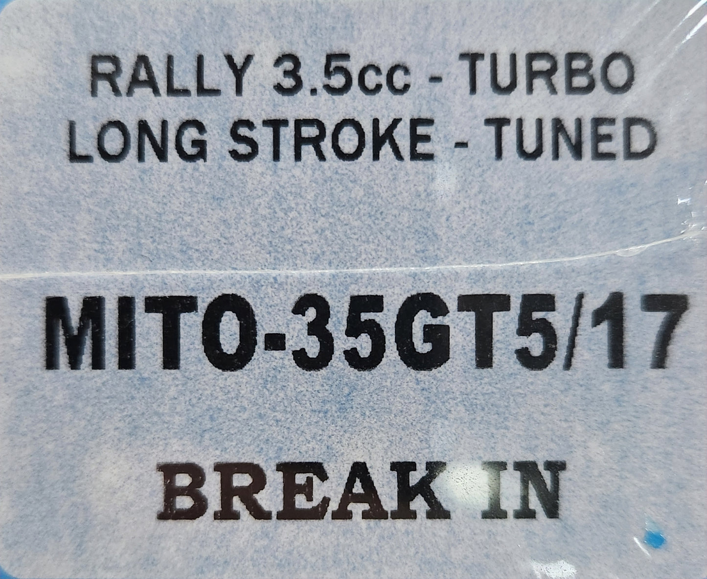 Novarossi Rally/GT 3,5cc 5P Turbo Tuned Long Stroke Rear EXH W/Sleeve 2 Booster