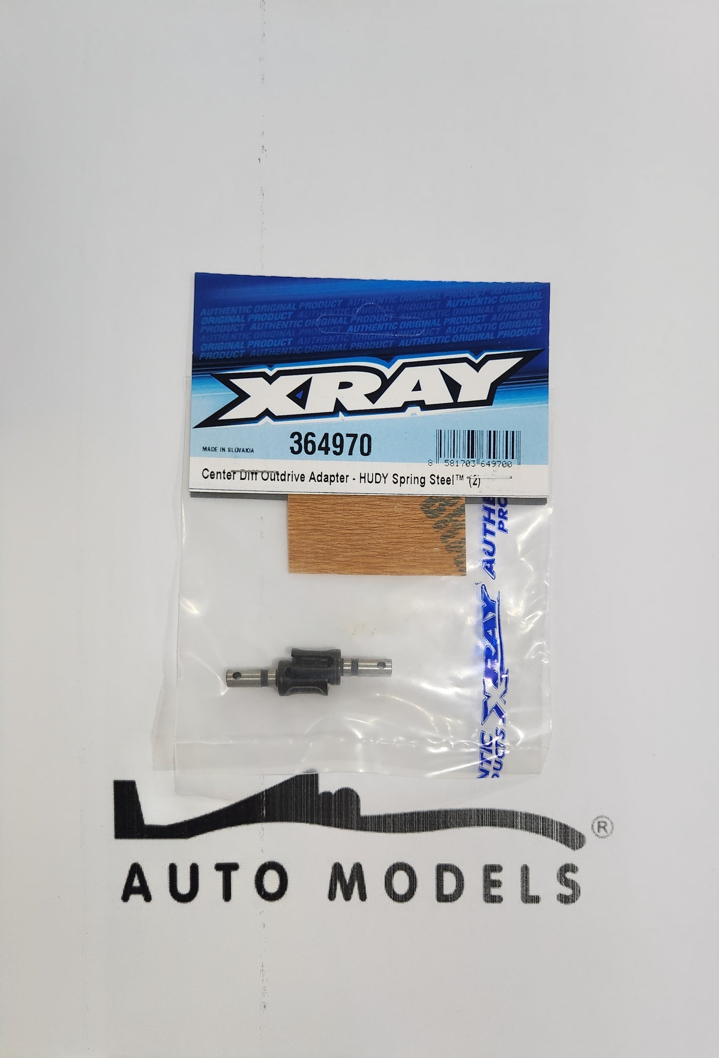 XRAY Center Diff Outdrive Adapter - HUDY Spring Steel™ (2)