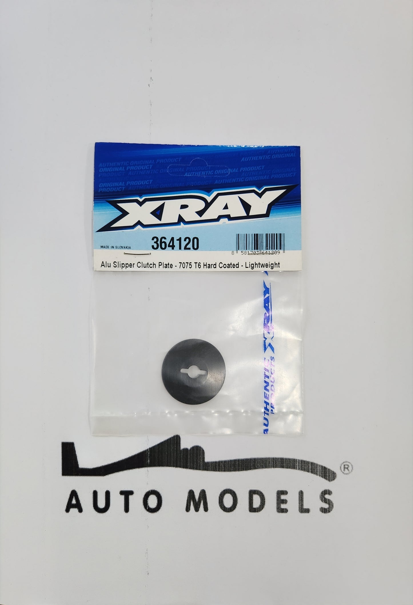 XRAY Alu Slipper Clutch Plate - 7075 T6 Hard Coated - Lightweight