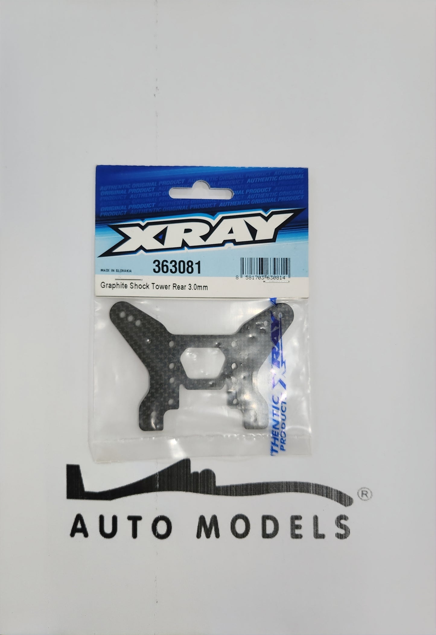 XRAY Graphite Shock Tower Rear 3.0mm