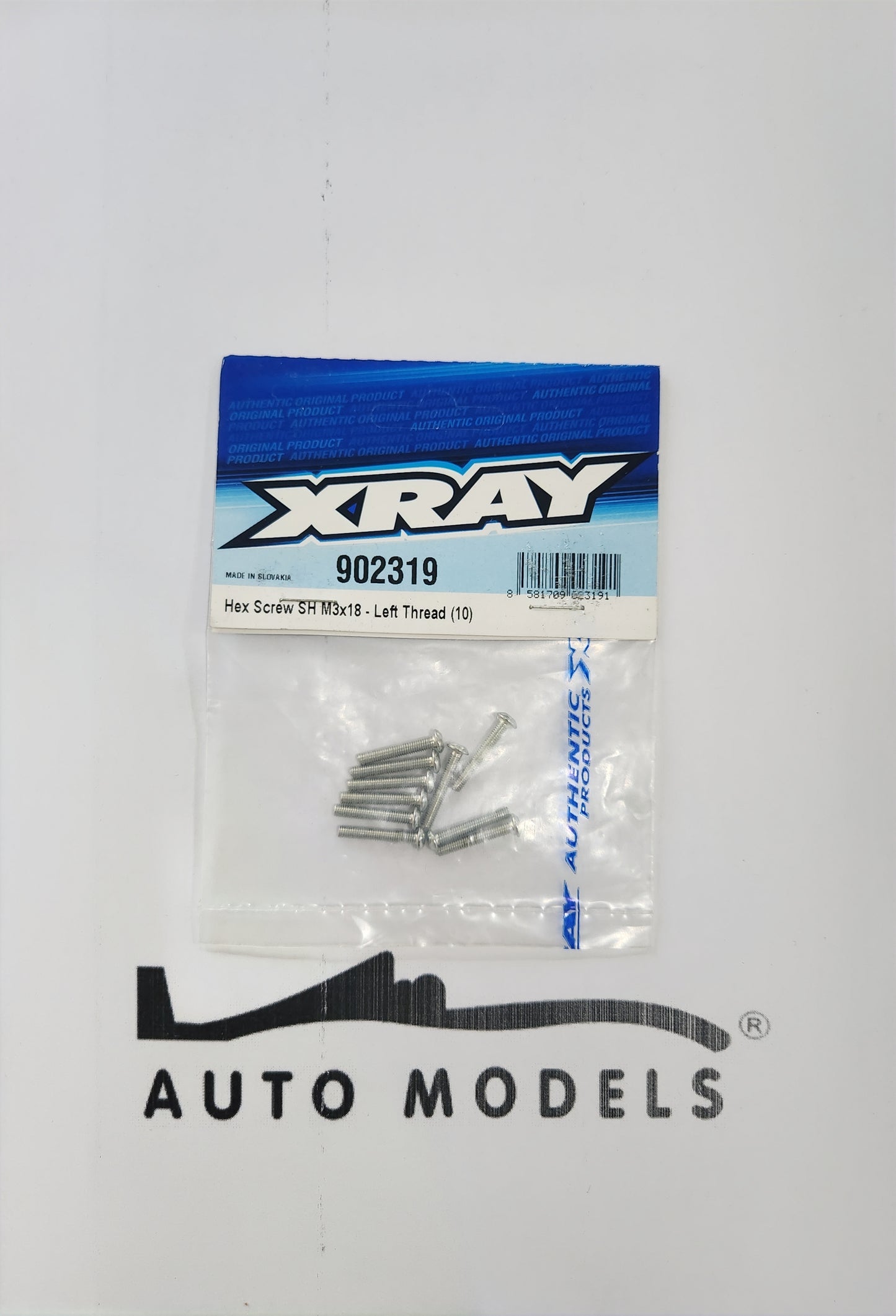 XRAY Hex Screw SH M3×18 - Left Thread (10)
