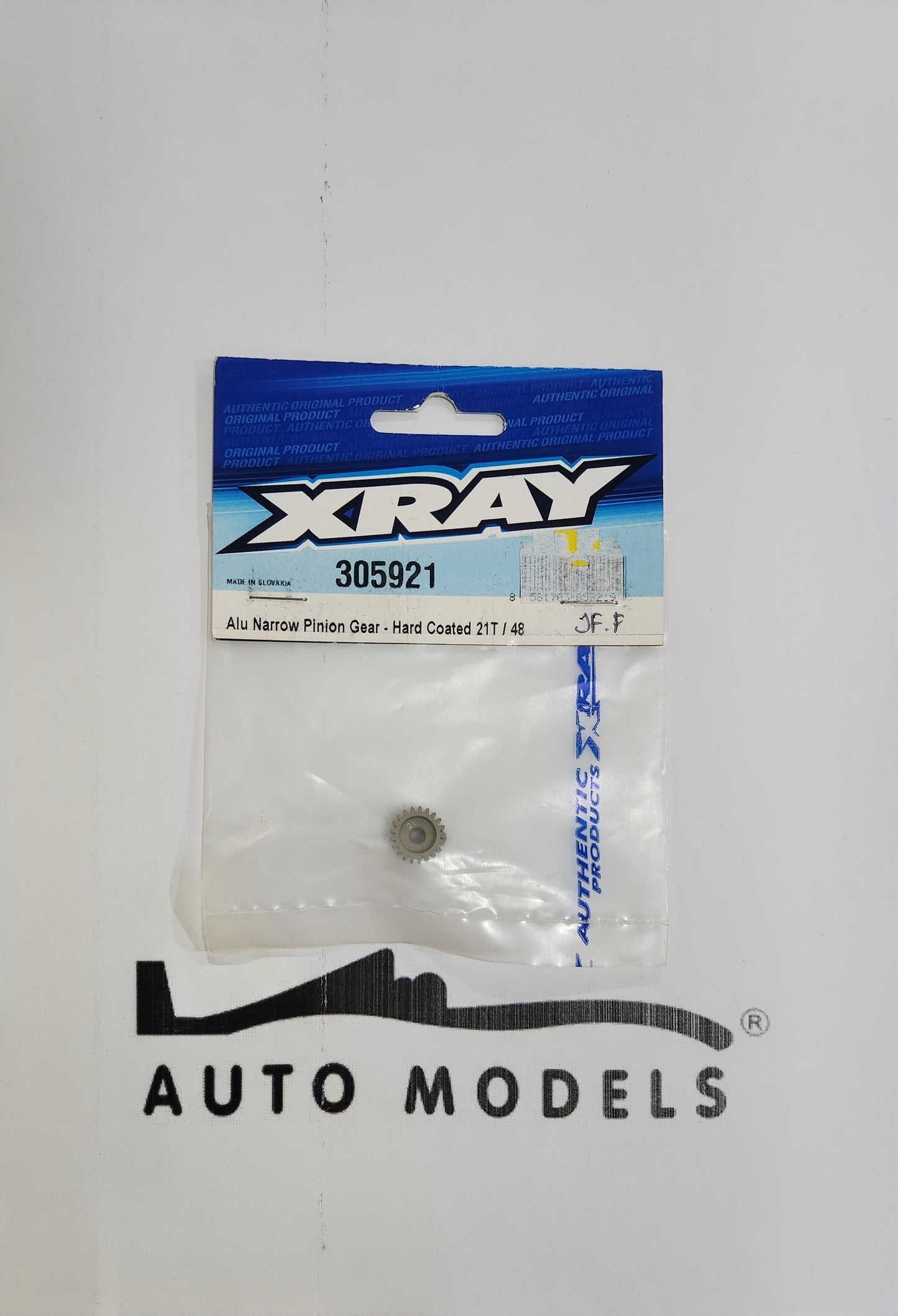 XRAY Alu Narrow Pinion Gear - Hard Coated 21T / 48
