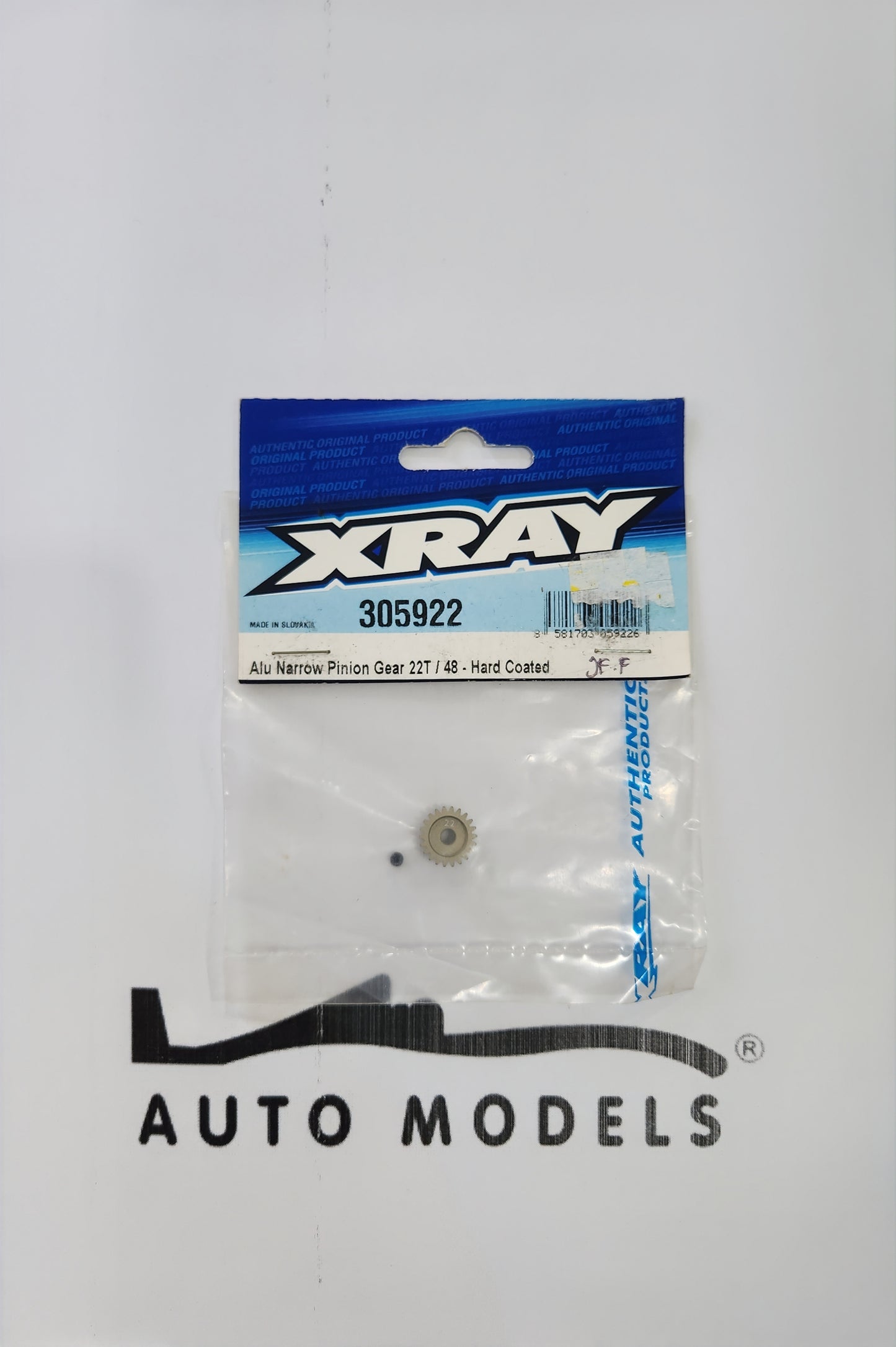 XRAY Alu Narrow Pinion Gear 22T / 48 - Hard Coated