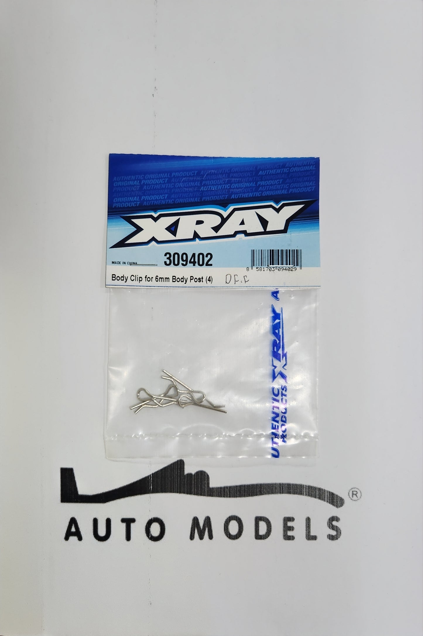 XRAY Body Clip for 6mm Body Post (4)