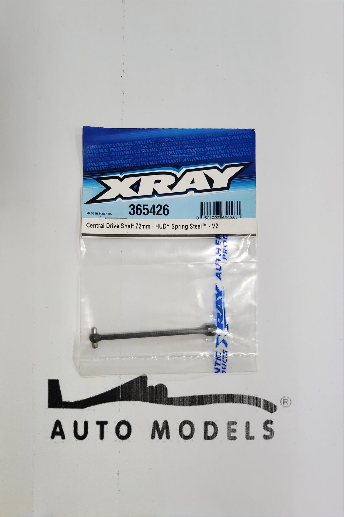 XRAY Central Drive Shaft 72mm - HUDY Spring Steel™ - V2