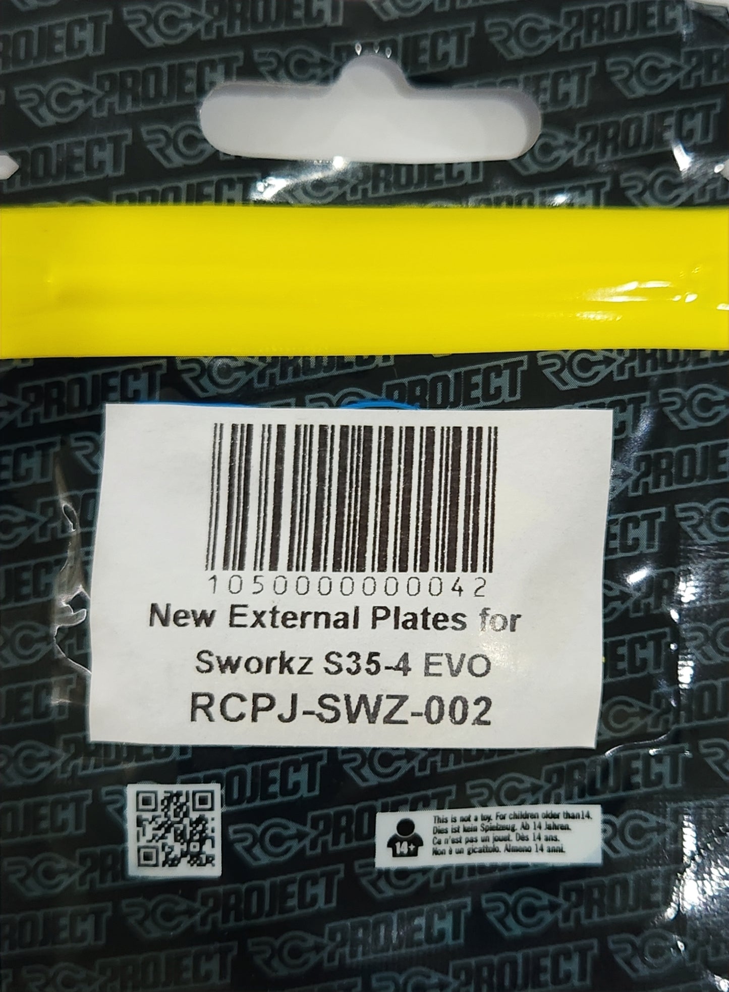 RC Project New External Plates for Sworkz S35-4 EVO