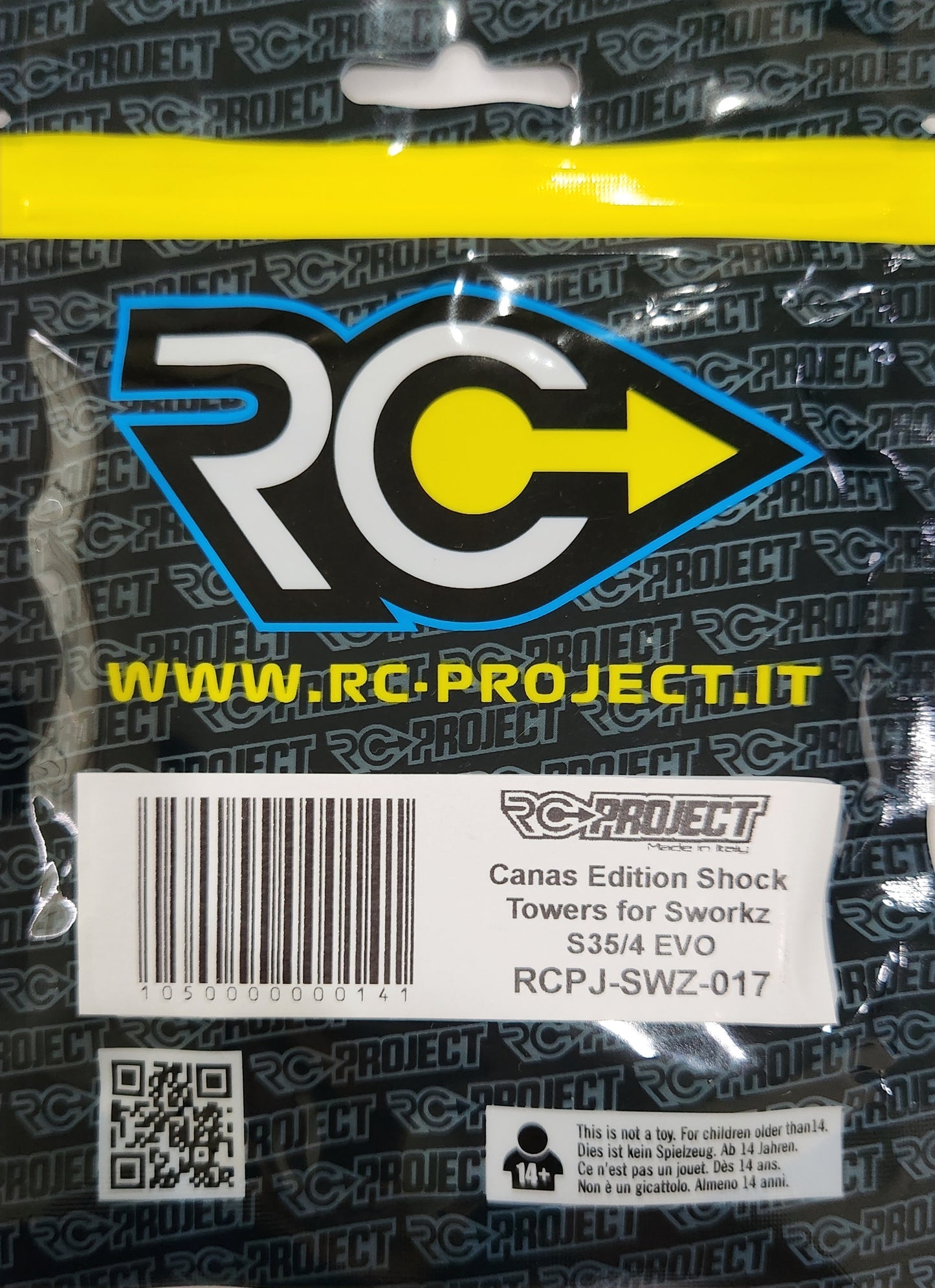 RC Project Canas Edition Shock Towers for Sworkz S35/4 EVO