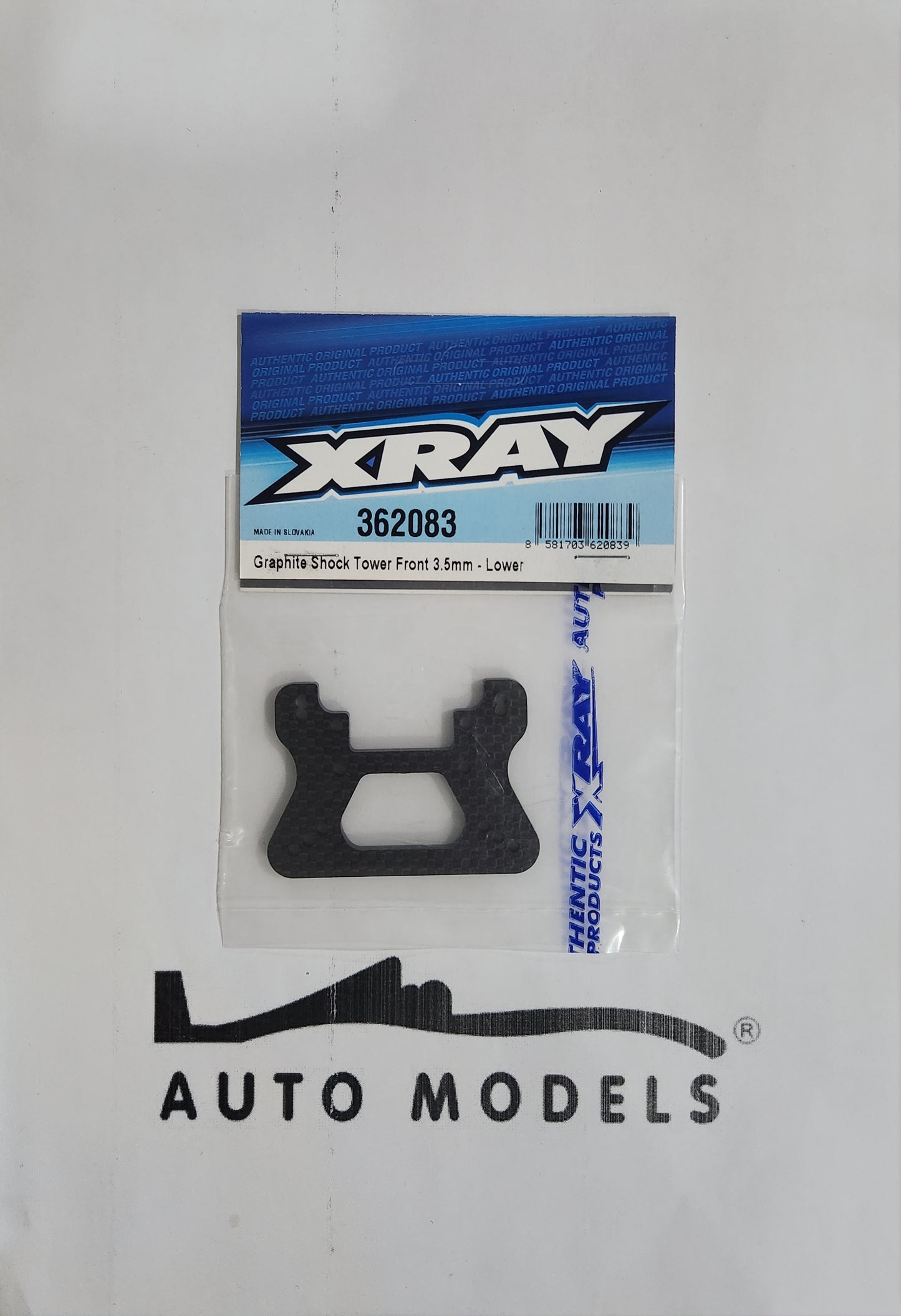 XRAY Graphite Shock Tower Front 3.5mm - Lower