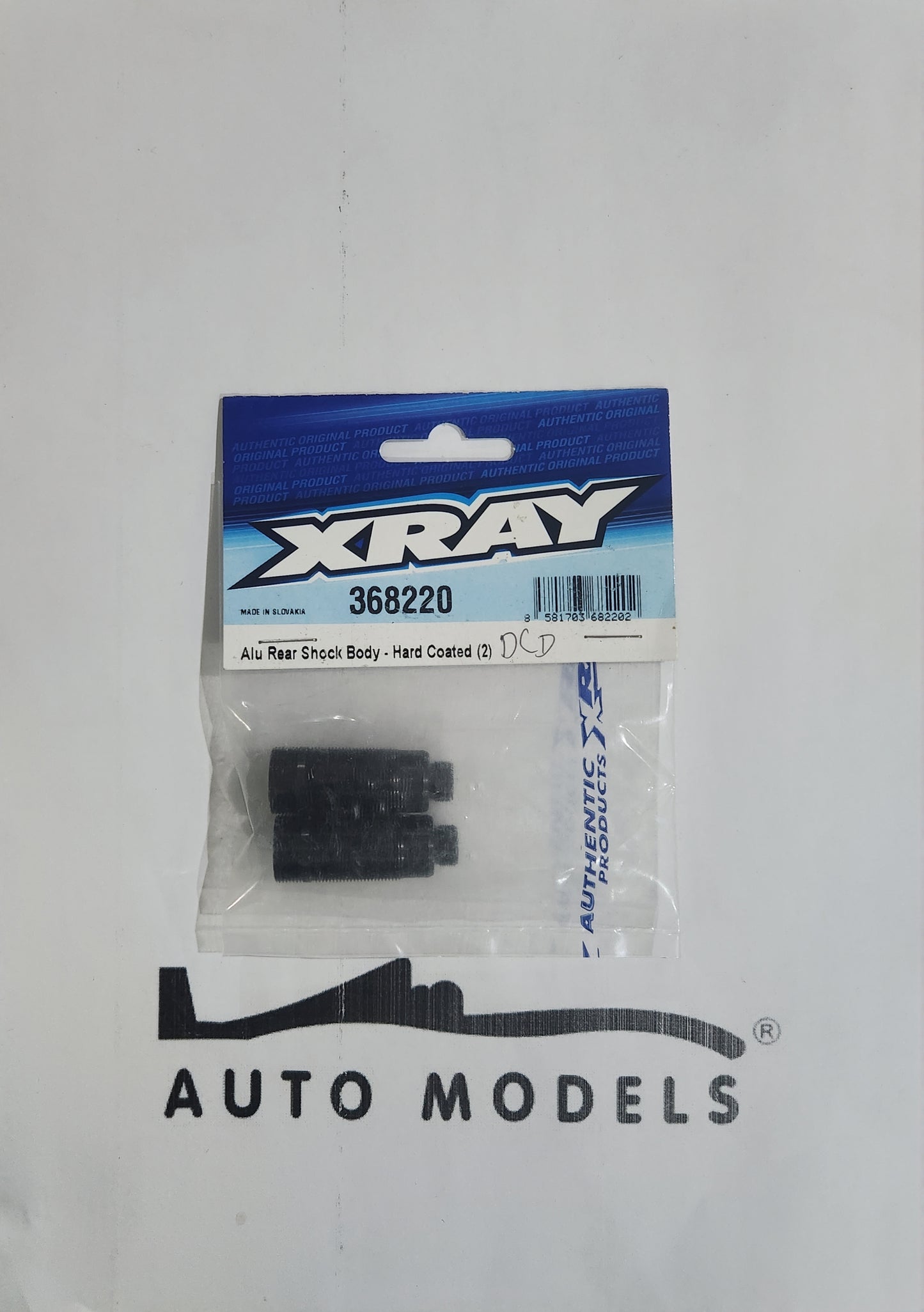 XRAY Alu Rear Shock Body - Hard Coated (2)