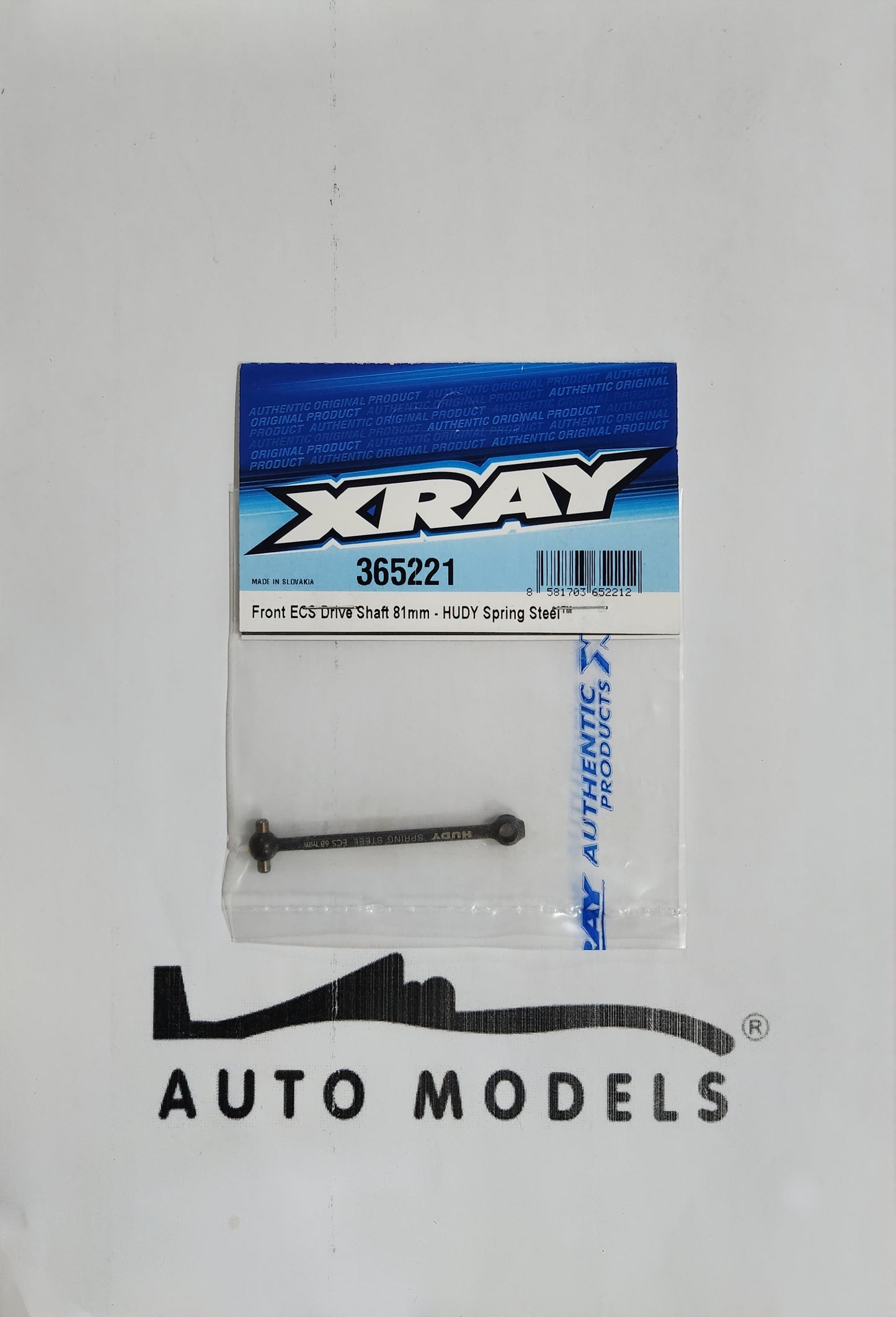 XRAY Front ECS Drive Shaft 81mm - Hudy Spring Steel™