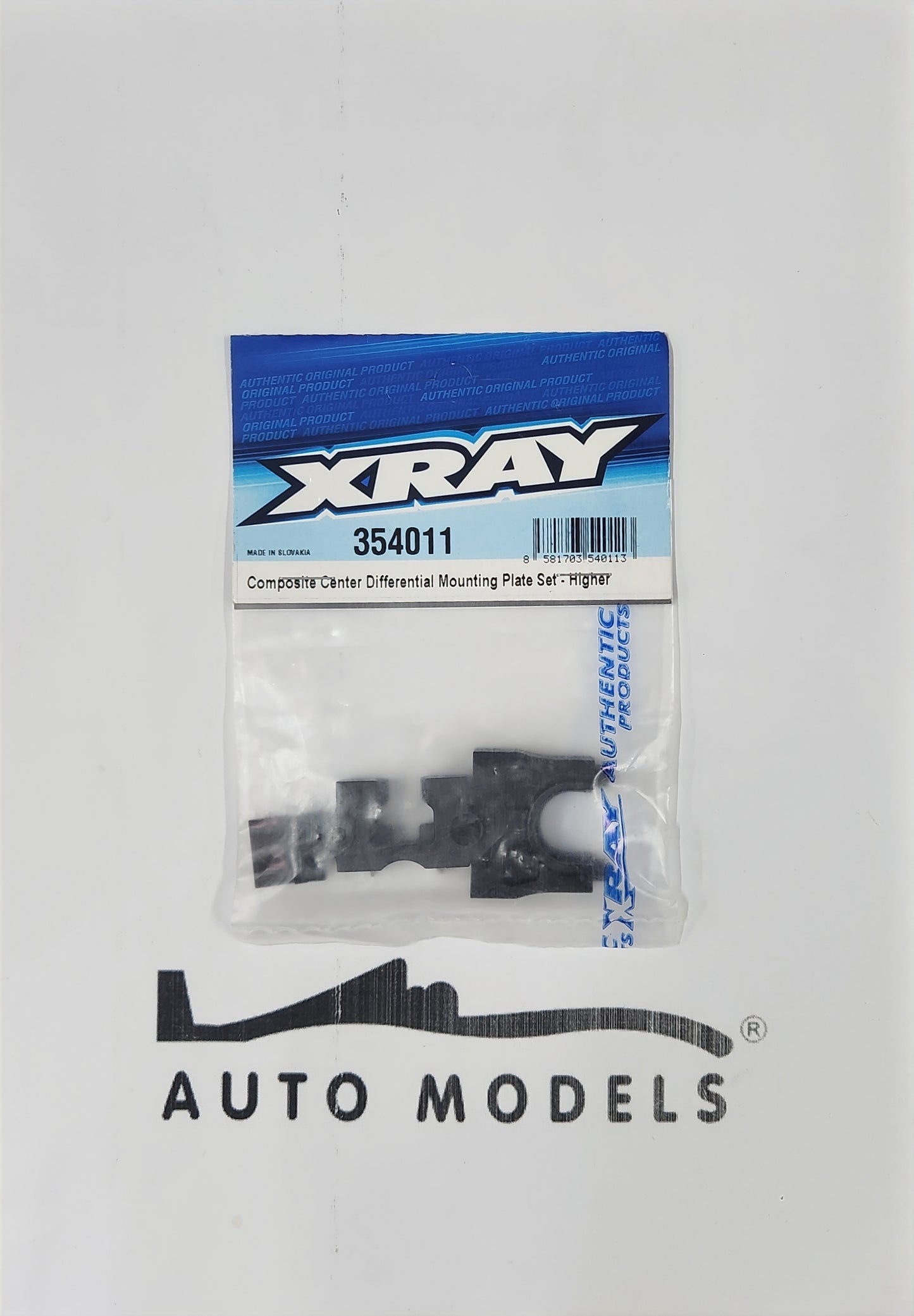 XRAY Composite Center Differential Mounting Plate Set - Higher
