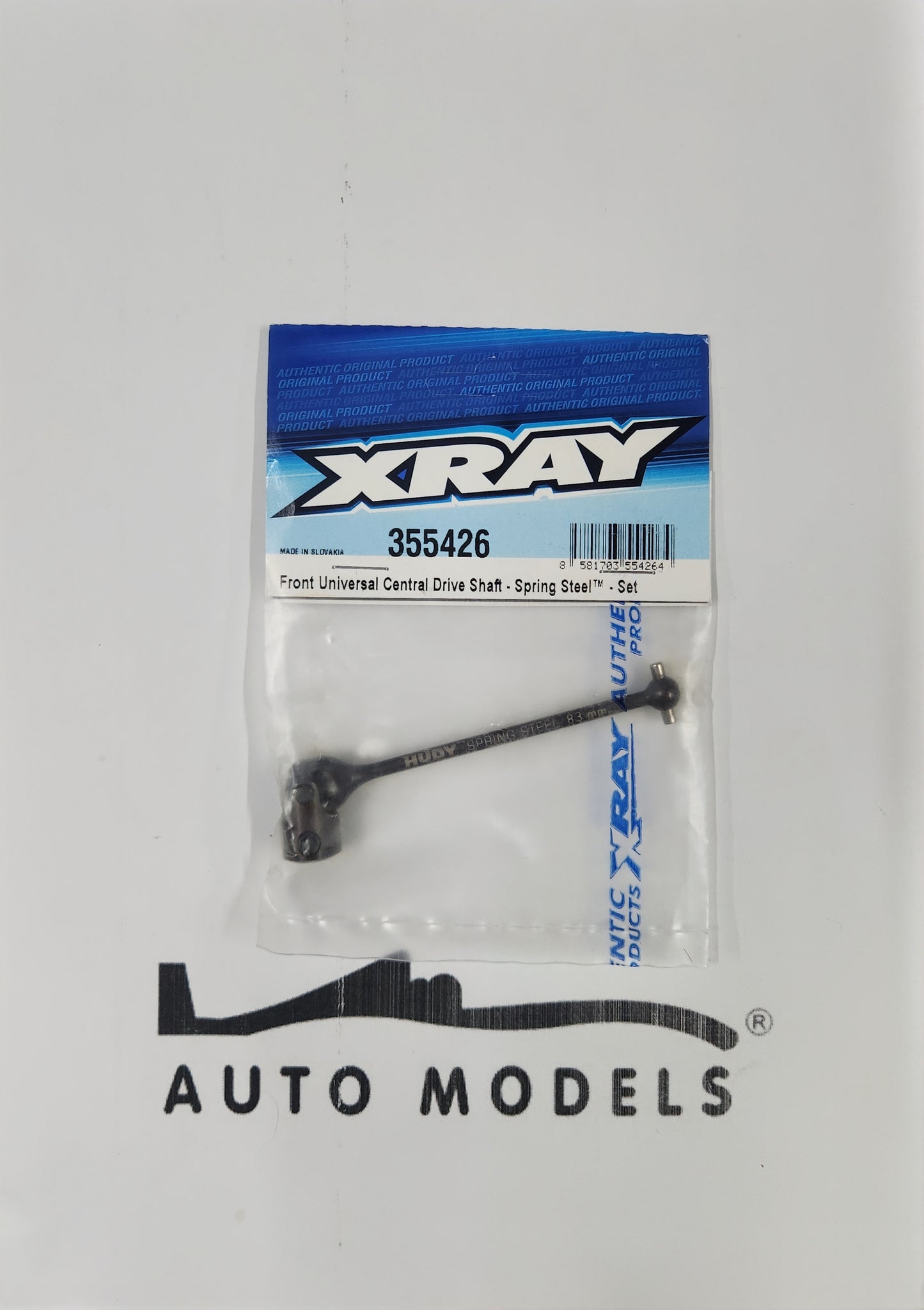 XRAY Front Universal Central Drive Shaft - Spring Steel™ - Set