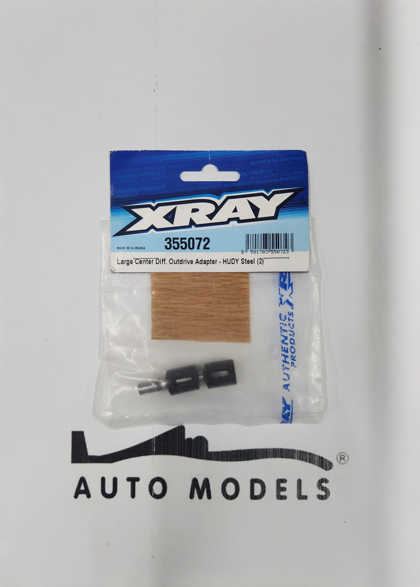 XRAY Large Center Diff. Outdrive Adapter - HUDY Steel (2)