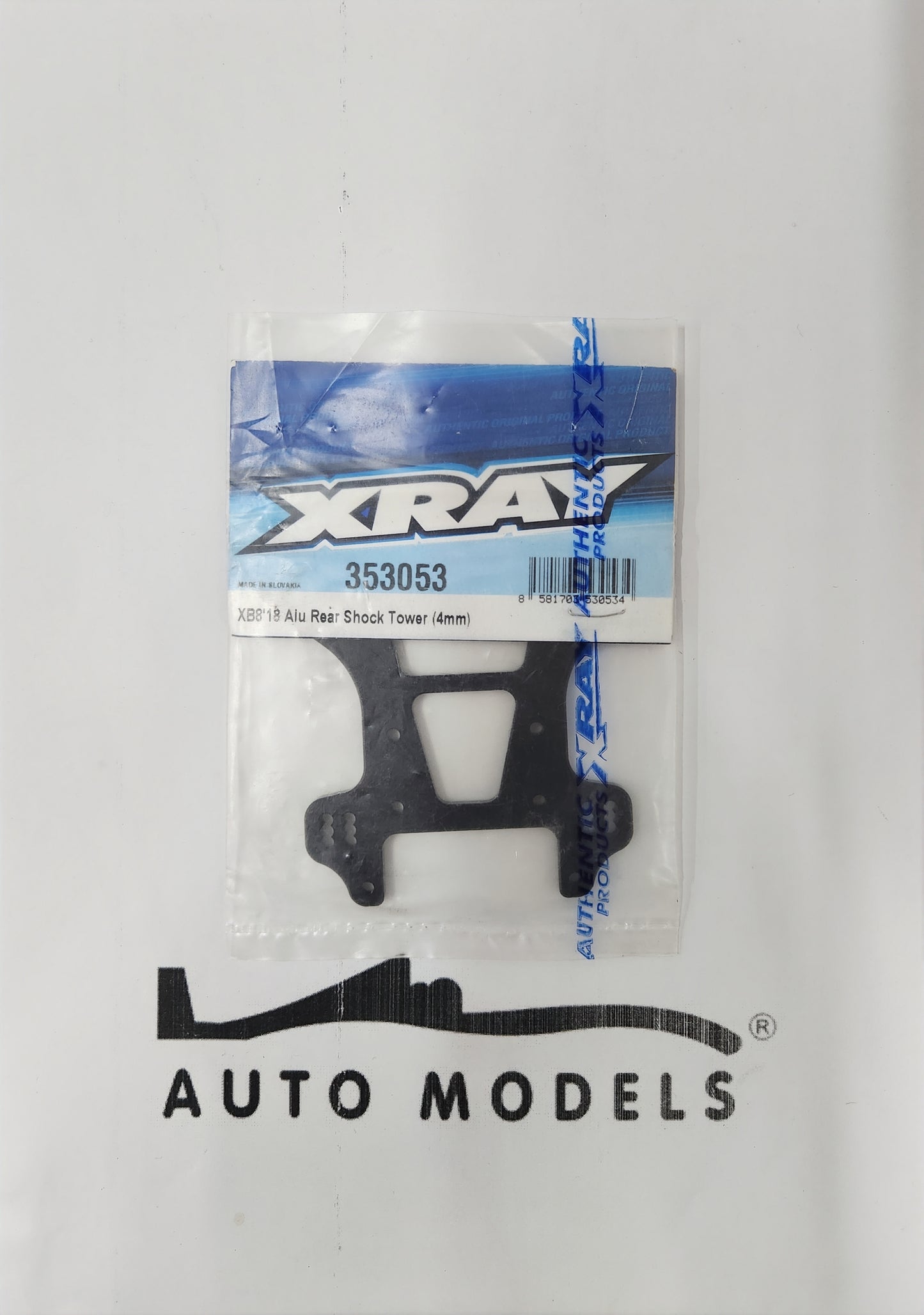 XRAY XB8'18 Alu Rear Shock Tower (4mm)