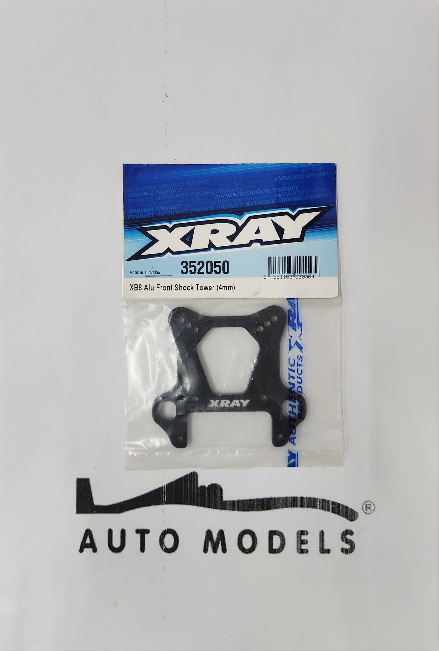 XRAY XB8 Alu Front Shock Tower (4mm)