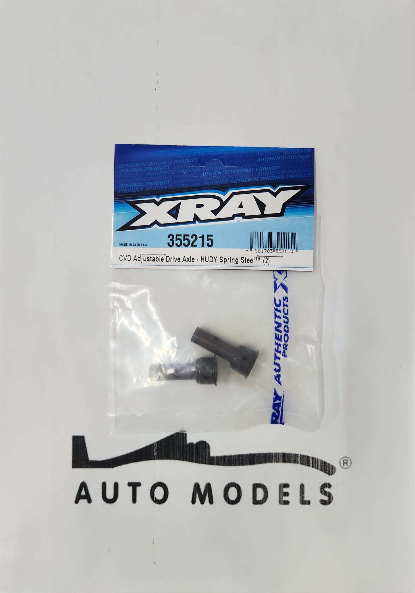XRAY CVD Adjustable Drive Axle - HUDY Spring Steel™ (2)