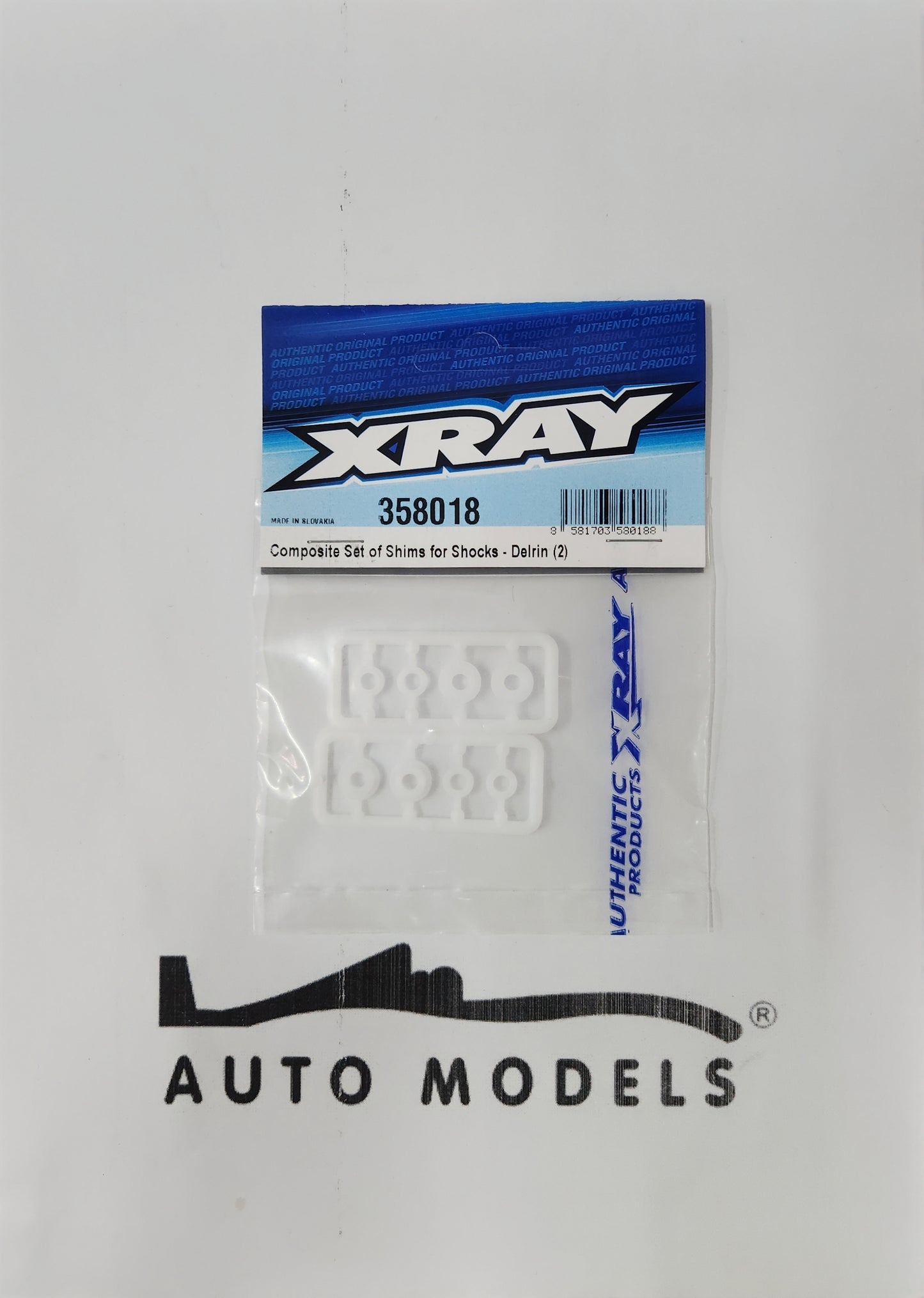 XRAY Composite Set of Shims for Shocks - Delrin (2)