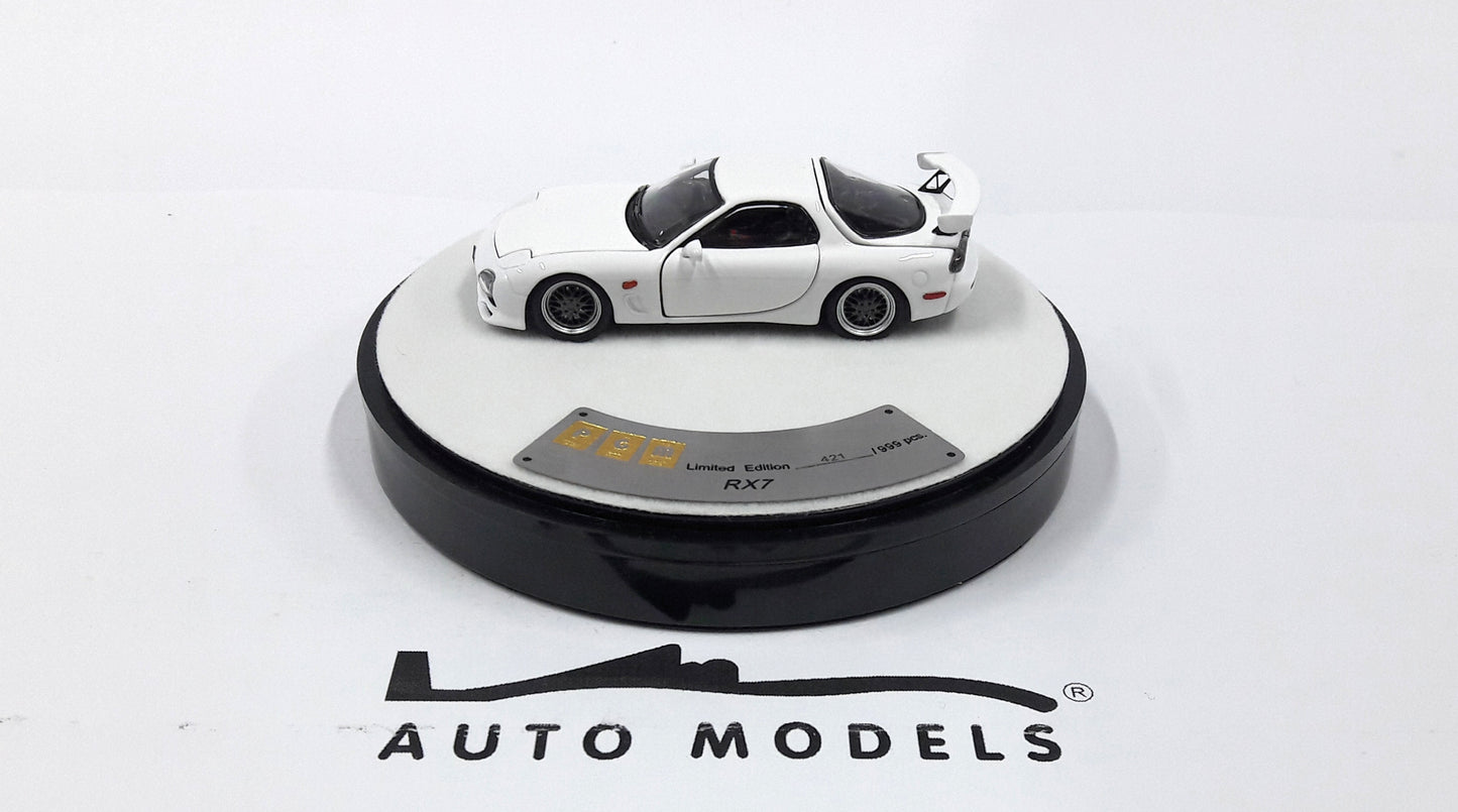 PGM Mazda RX7 FD3S White (Luxury Round Version)