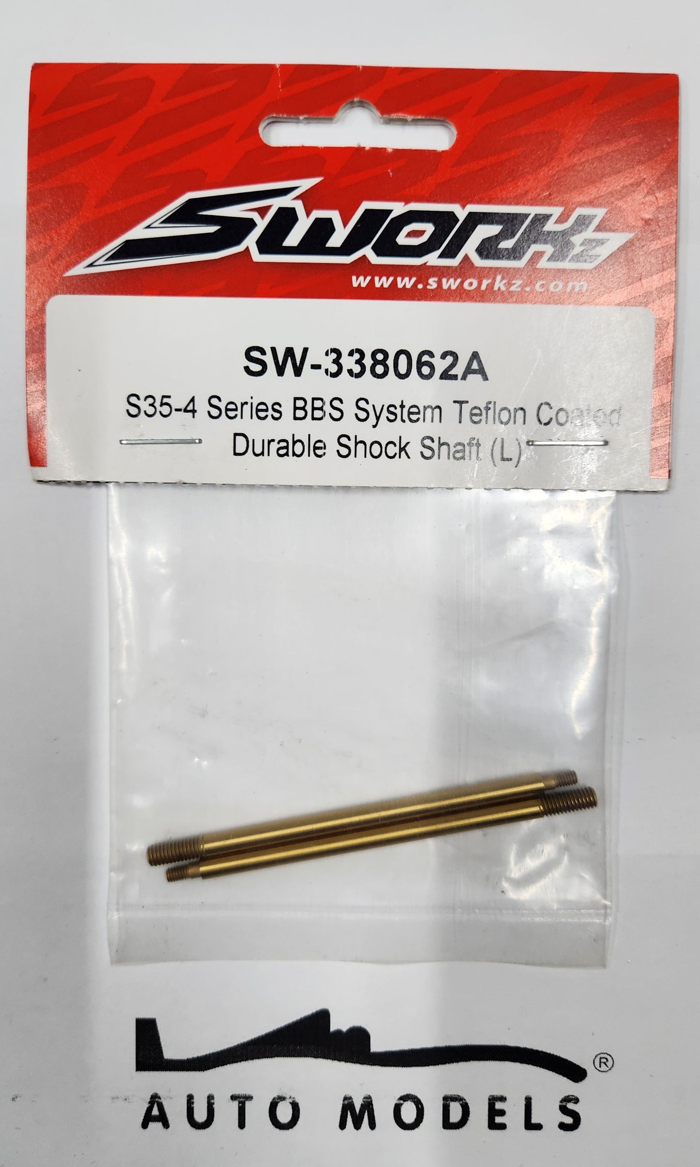 SWORKz S35-4 Series BBS System Teflon Coated Durable Shock Shaft (L)