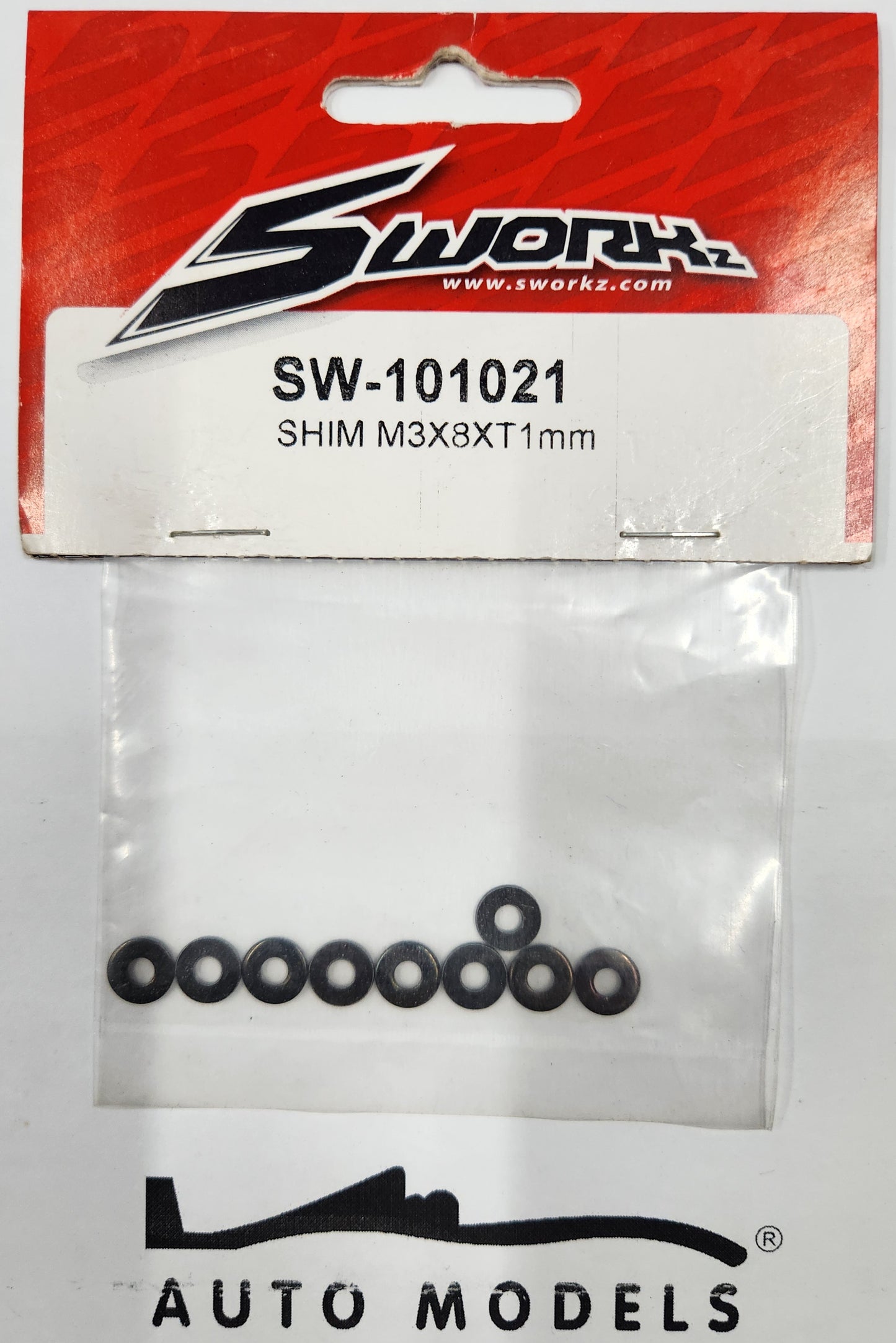 SWORKz SHIM M3×8×T1mm
