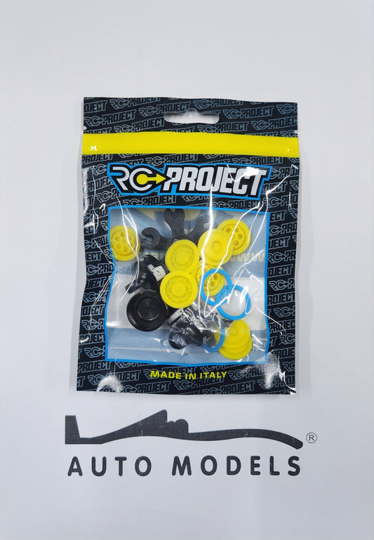 RC PROJECT Shock Caps V2 TNG for Infinity IFB8