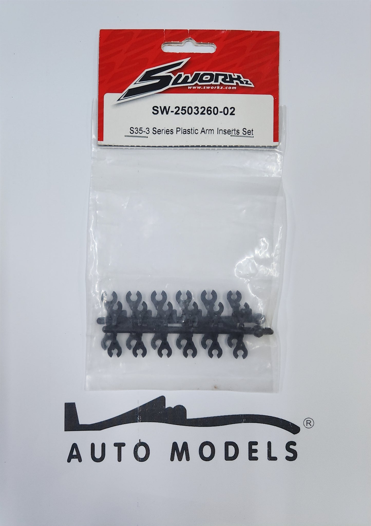 SWORKz S35-3 Series Plastic Arm Inserts Set