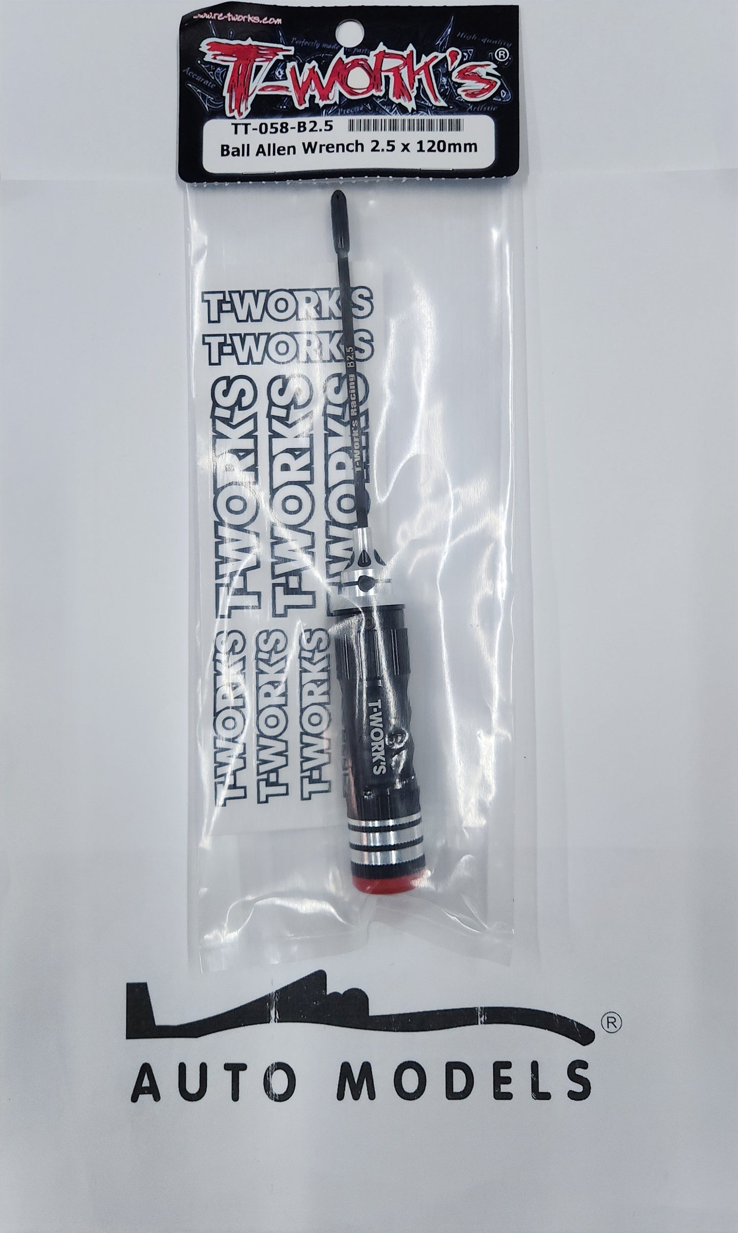 T-Work's Ball Allen Wrench 2.5 x 120mm