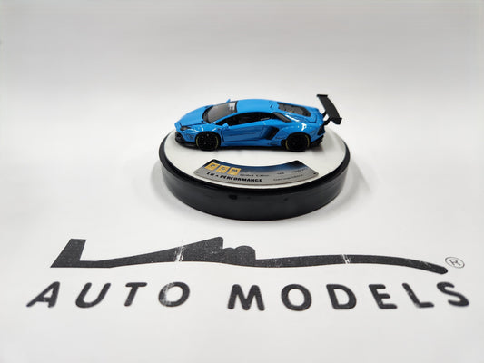 PGM Lamborghini LBWK LP-700-4 BB Blue Luxury Round Stand Version