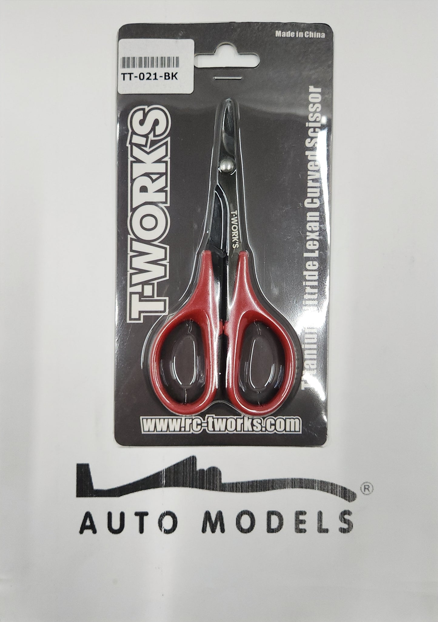 T-Work's Titanium Nitrade Lexan Curved Scissor