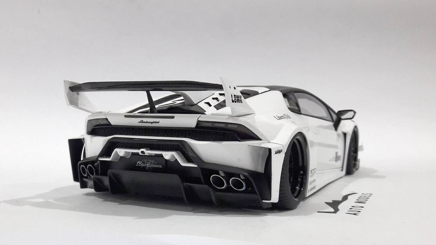 AutoArt Liberty Walk LB Silhoutte Work Huracan GT White