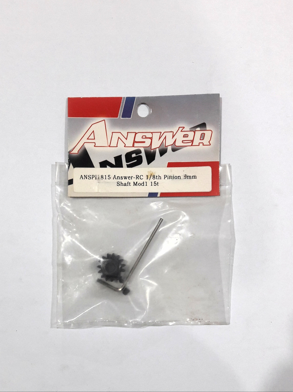 Answer-RC 1/8th Pinion 5mm Shaft Modl 15T