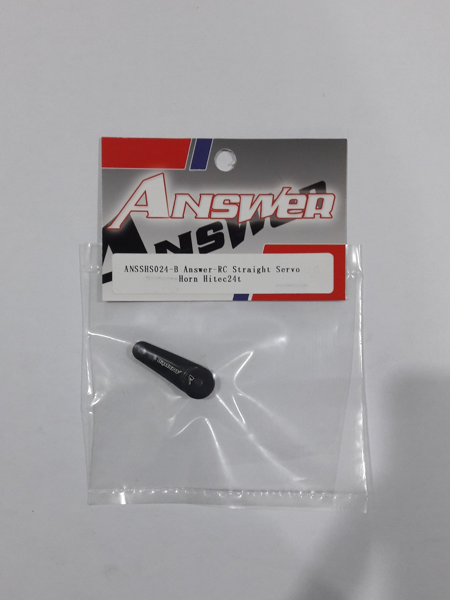 Answer RC Straight Servo Horn Hitec 24T (Black)