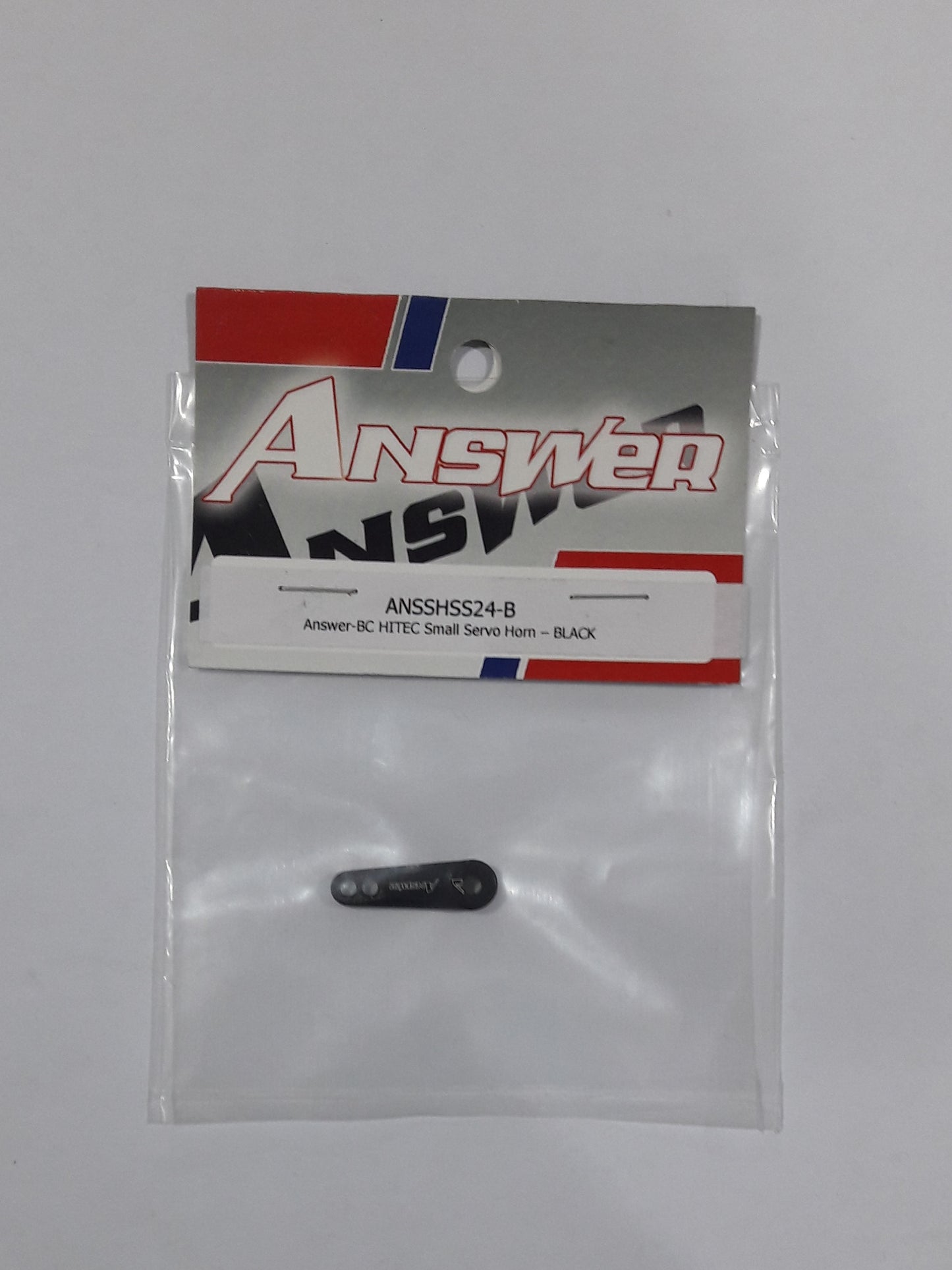 Answer-RC Small Straight Servo Horn Hitec 24T (Black)