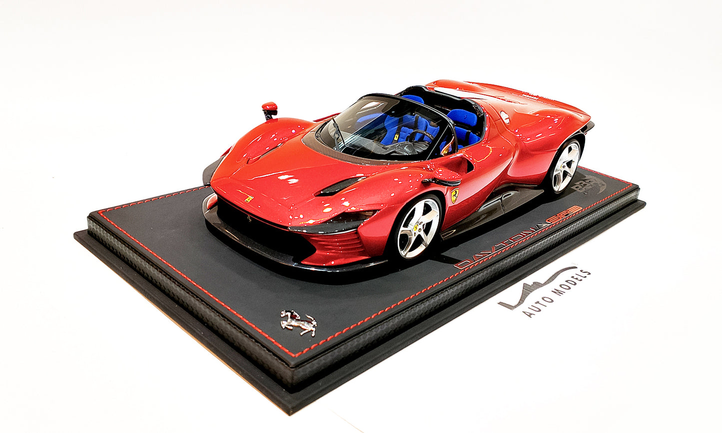 BBR Models Ferrari DAYTONA SP3 Serie Icona Bianco Italia Metallizza