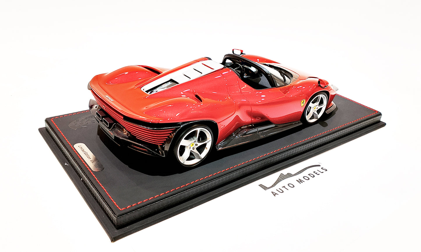 BBR Models Ferrari DAYTONA SP3 Serie Icona Bianco Italia Metallizza
